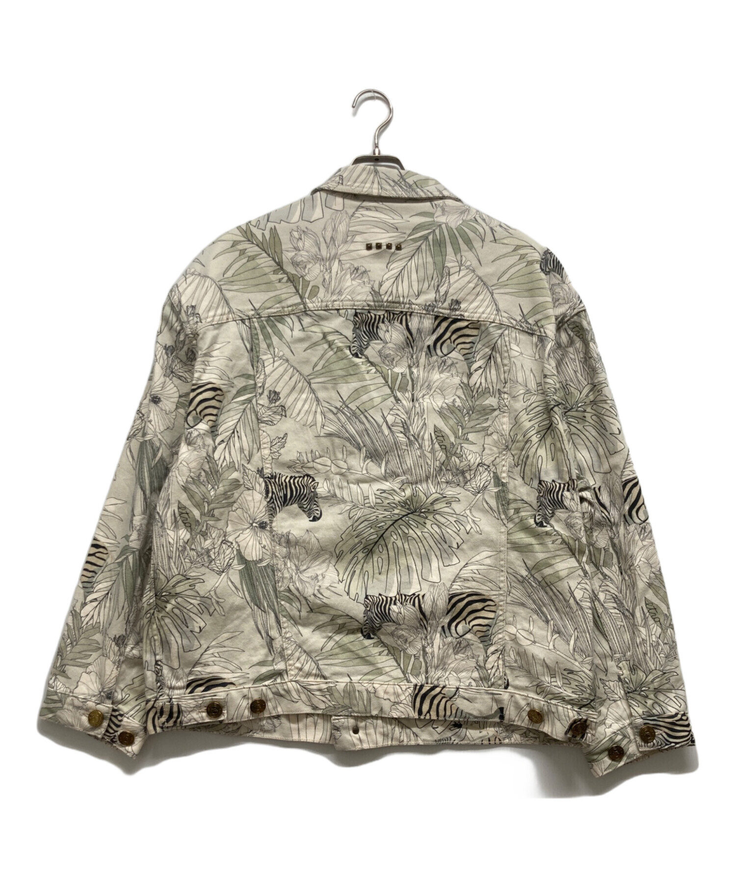 中古・古着通販】ETRO (エトロ) 花柄プリント デニムジャケット