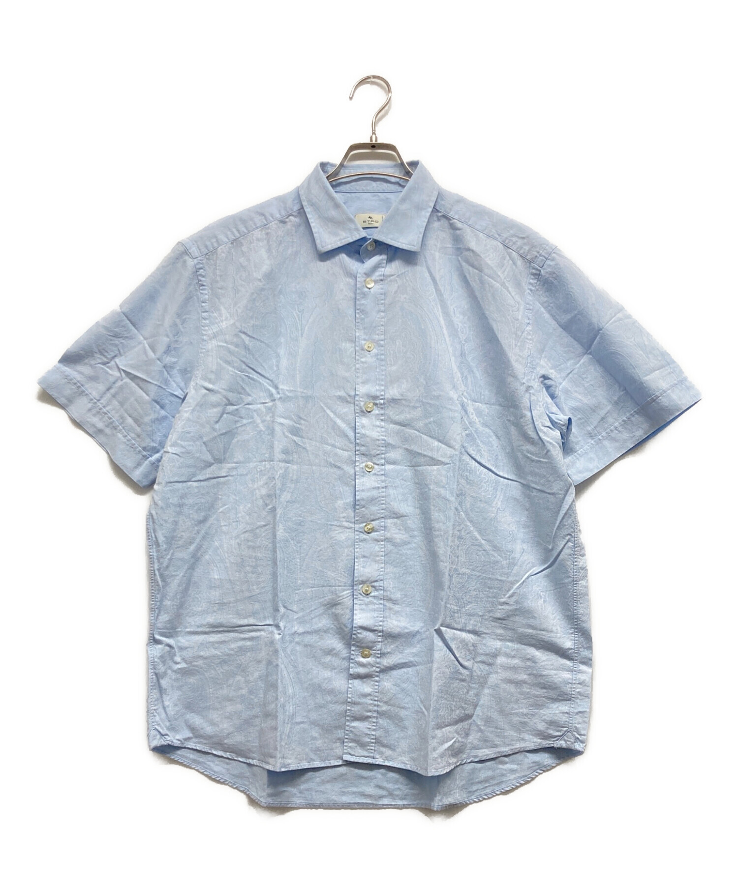中古・古着通販】ETRO (エトロ) シャツ ブルー サイズ:43｜ブランド 