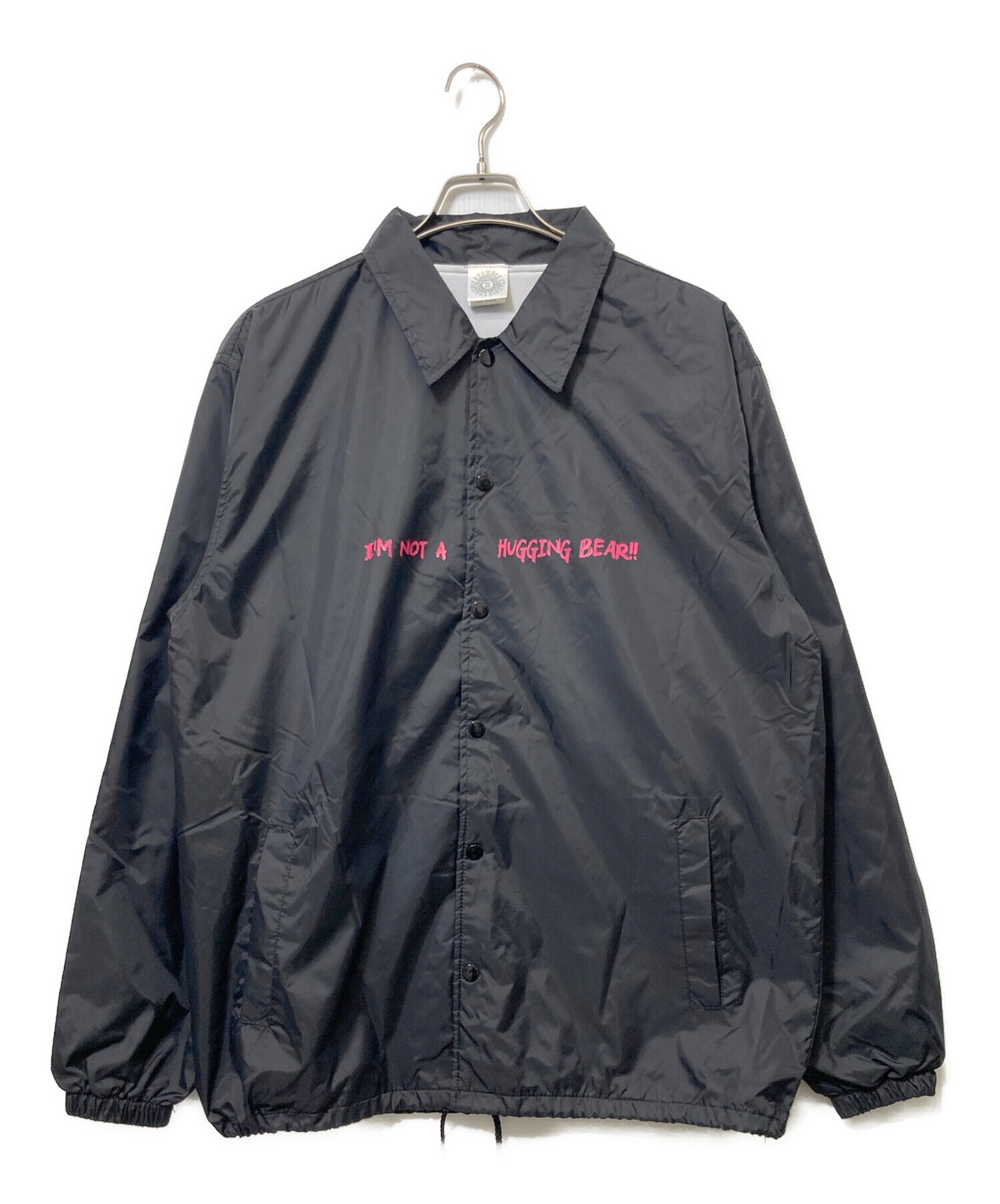 中古・古着通販】EXAMPLE (エグザンプル) ナイロンジャケット ブラック 