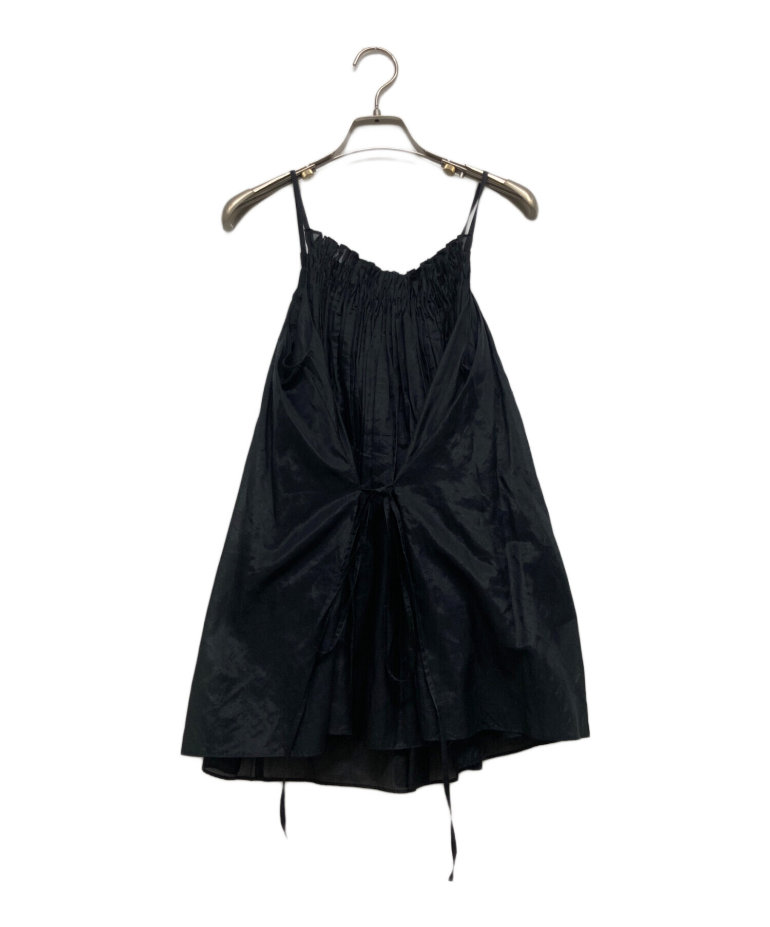 中古・古着通販】Plage (プラージュ) GATHERED DESIGN キャミ ネイビー