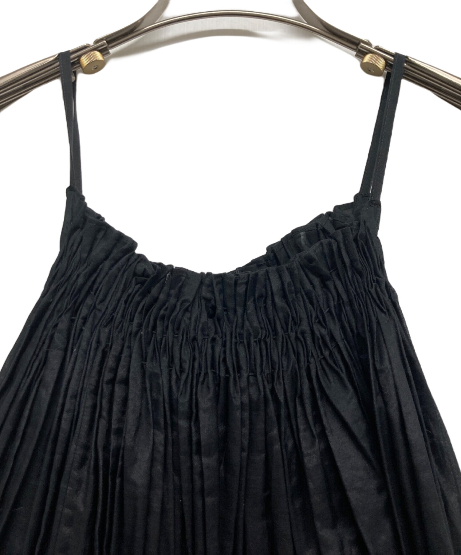 中古・古着通販】Plage (プラージュ) GATHERED DESIGN キャミ ネイビー