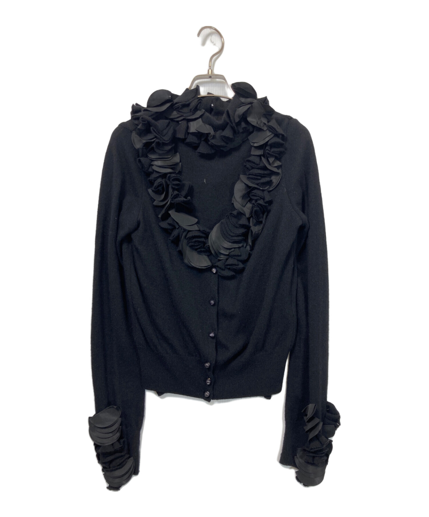 中古・古着通販】ETRO (エトロ) アンサンブルカーディガン ブラック