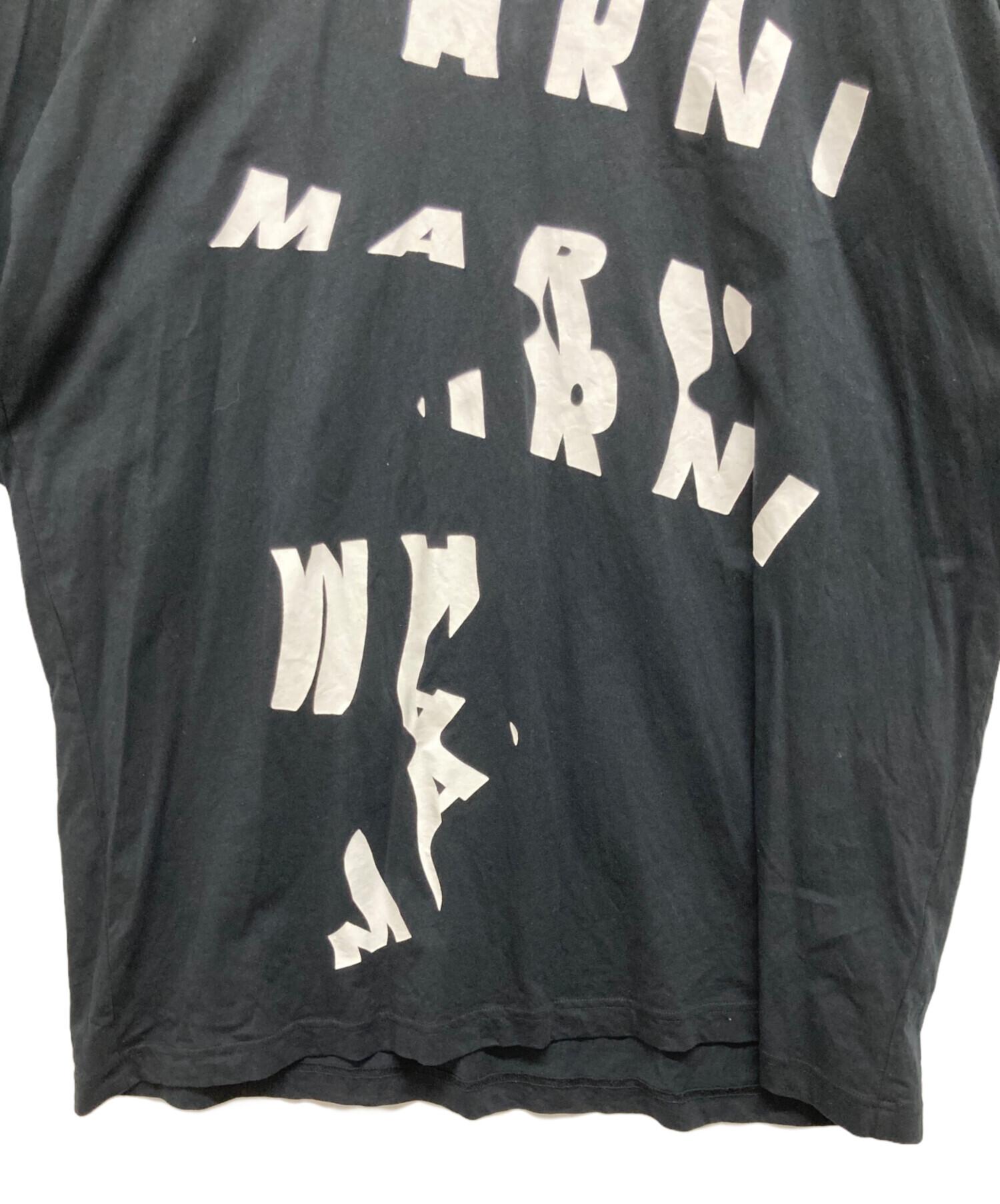 中古・古着通販】MARNI (マルニ) スキャンロゴプリントカットソー
