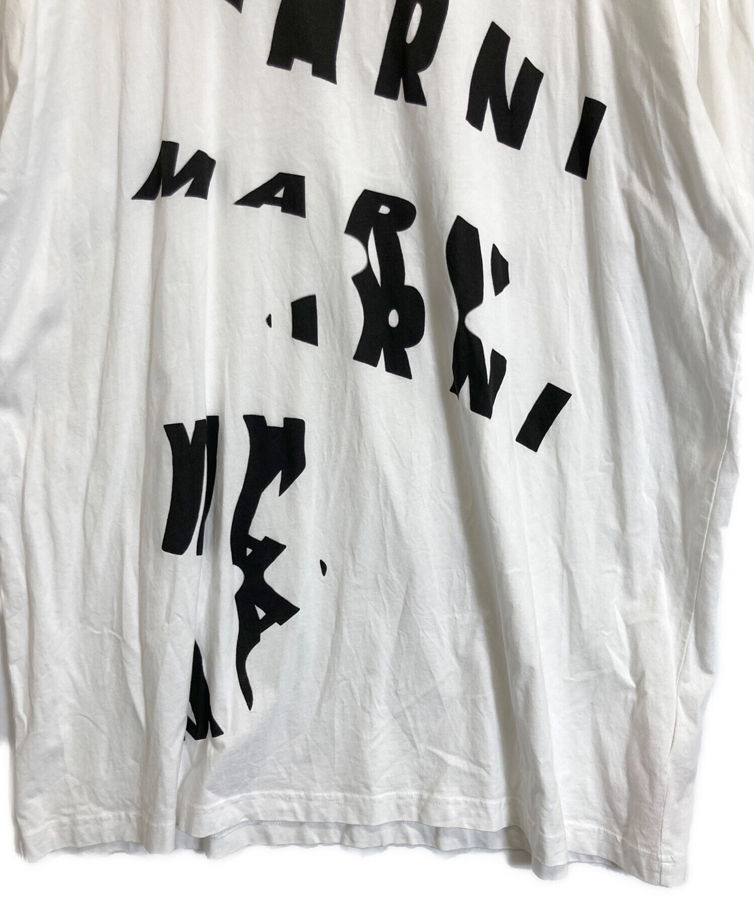 中古・古着通販】MARNI (マルニ) Tシャツ ホワイト サイズ:48 