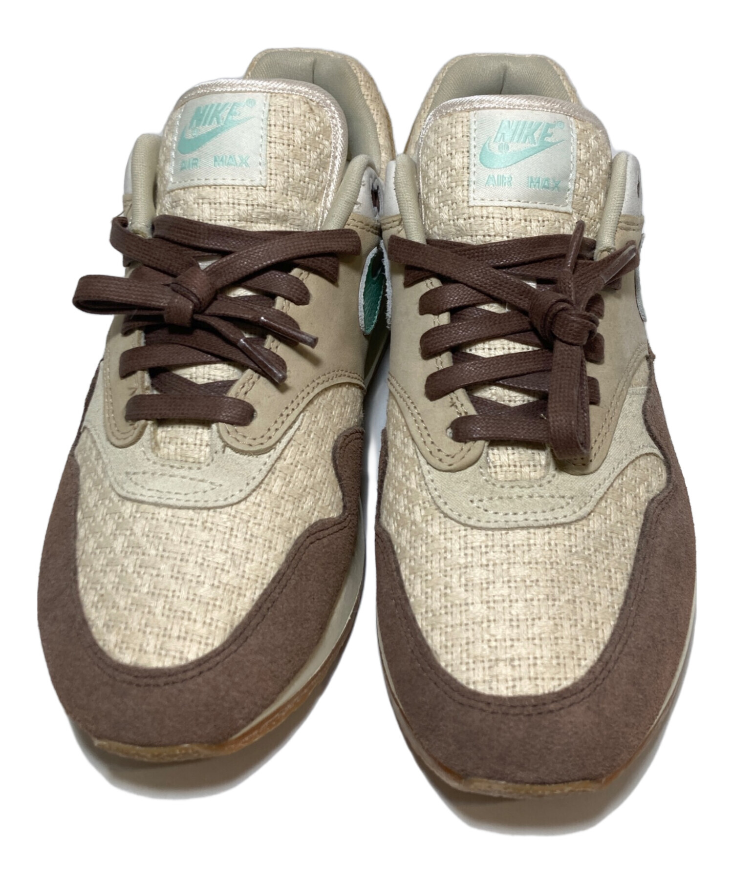 中古・古着通販】NIKE (ナイキ) AIR MAX 1 PRM CREPE HEMP ブラウン 