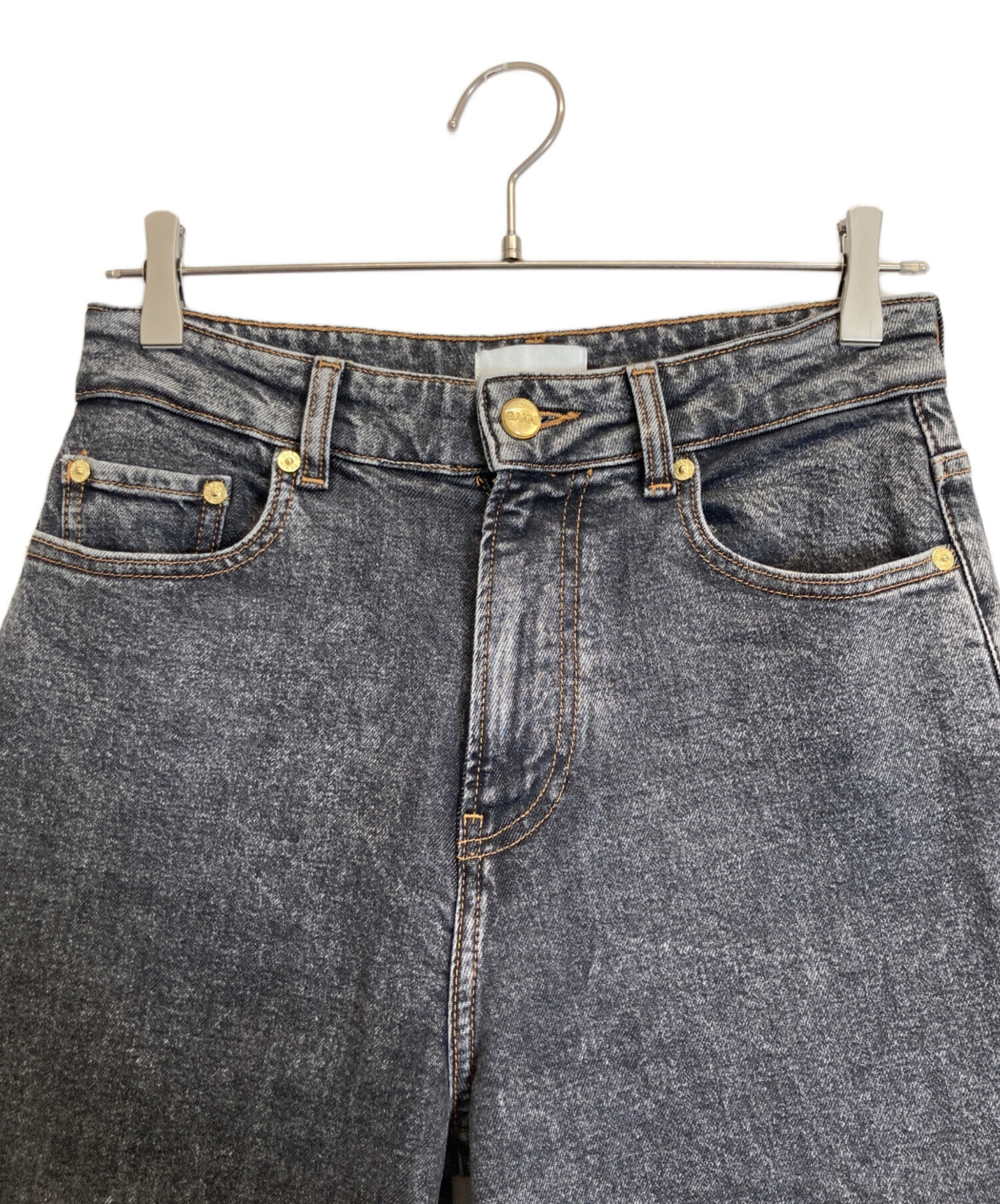 GANNI ガニー デニム ブラック 楽天市場】ガニー パンツ デニム ブラック レディース GANNI