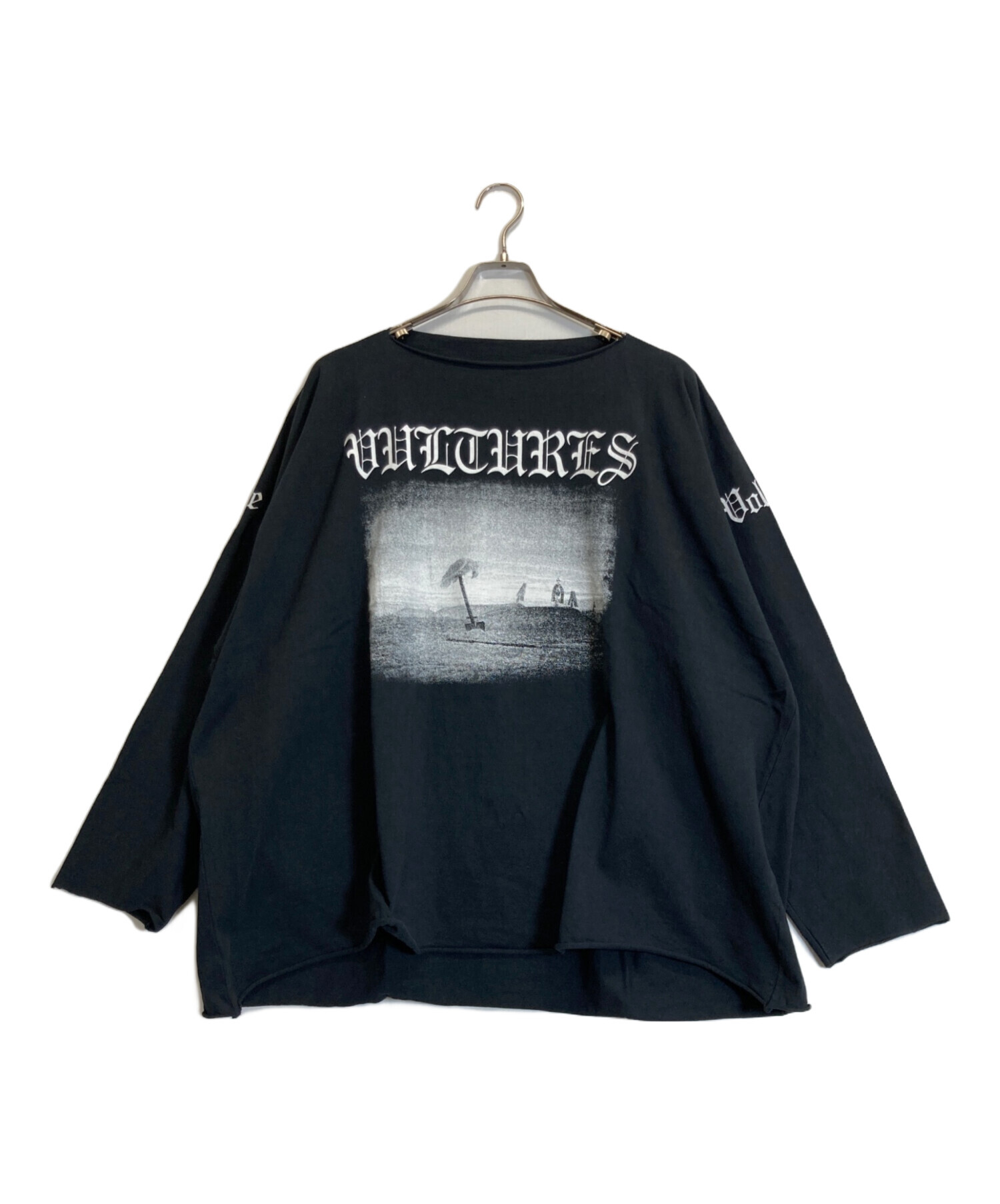 中古・古着通販】YEEZY (イージー) ロングカットソー ブラック サイズ 