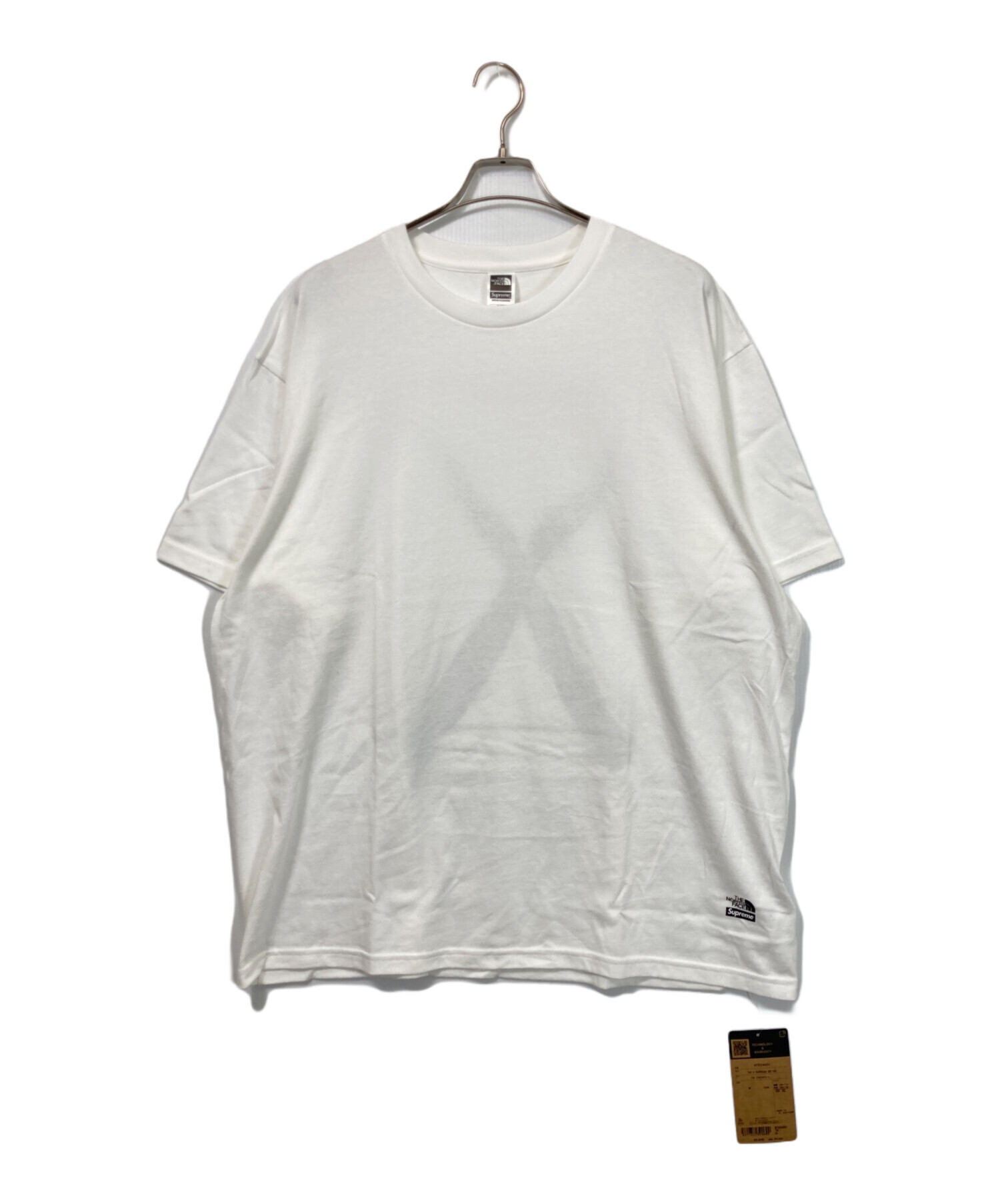 Supreme×THE NORTH FACE 白T XL 中古・古着通販】Supreme (シュプリーム) THE NORTH FACE (ザ ノース