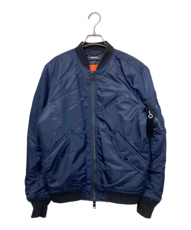 中古・古着通販】DIESEL (ディーゼル) ブルゾン ネイビー サイズ:S
