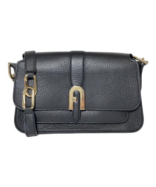 中古・古着通販】FURLA (フルラ) ショルダーバッグ ブラック｜ブランド