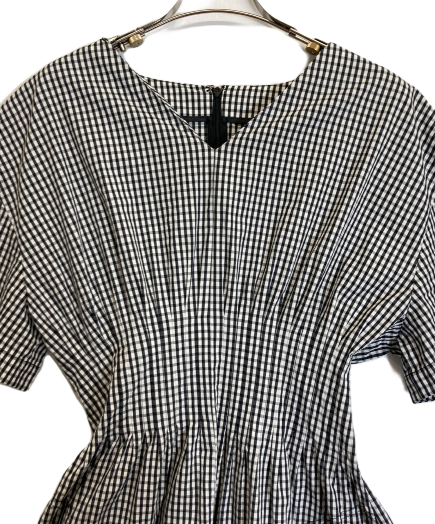 中古・古着通販】LE CIEL BLEU (ルシェルブルー) ギンガムチェック 中古・古着通販】LE CIEL BLEU (ルシェルブルー) ギンガムチェック