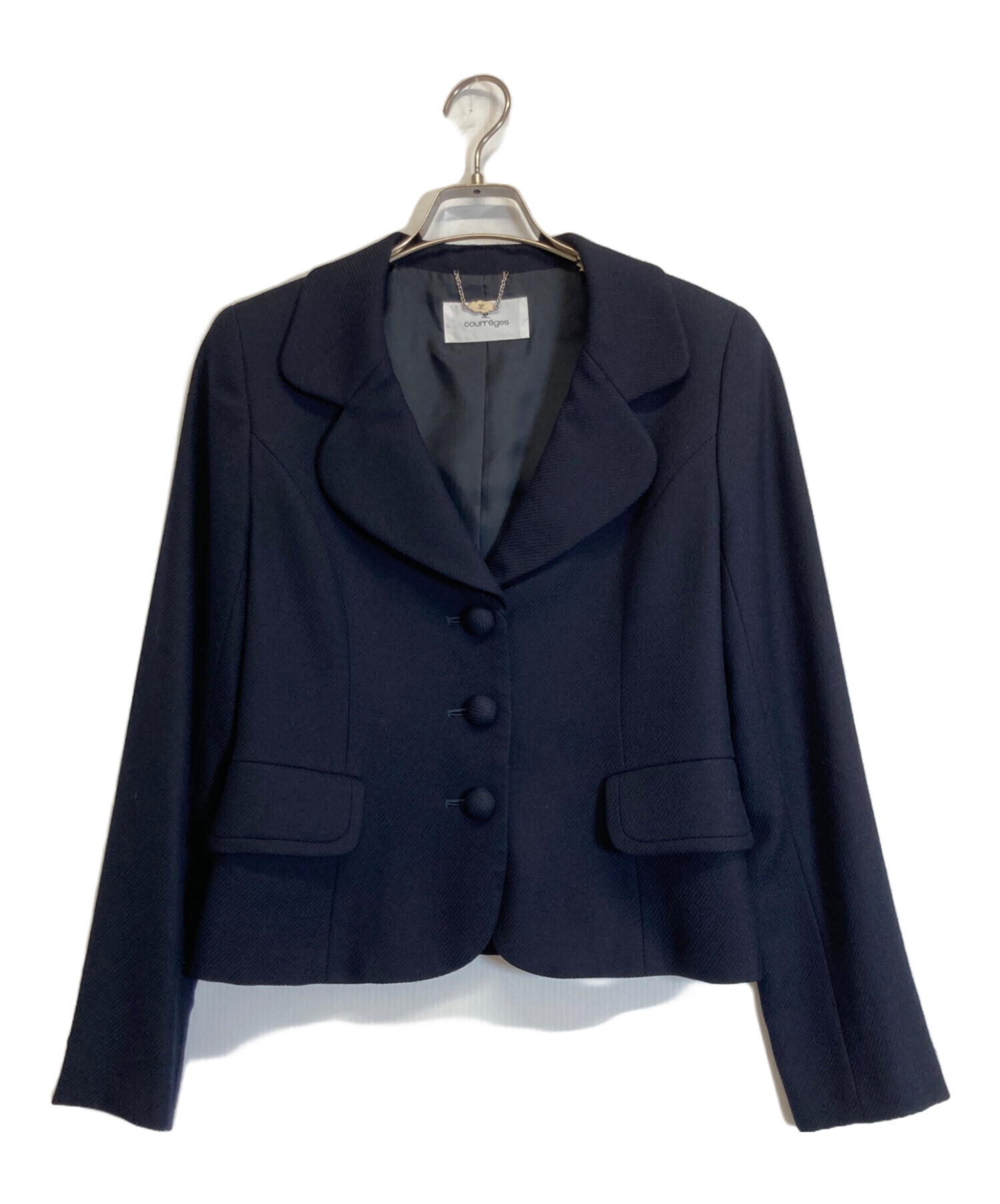 中古・古着通販】courreges (クレージュ) セレモニースーツ 