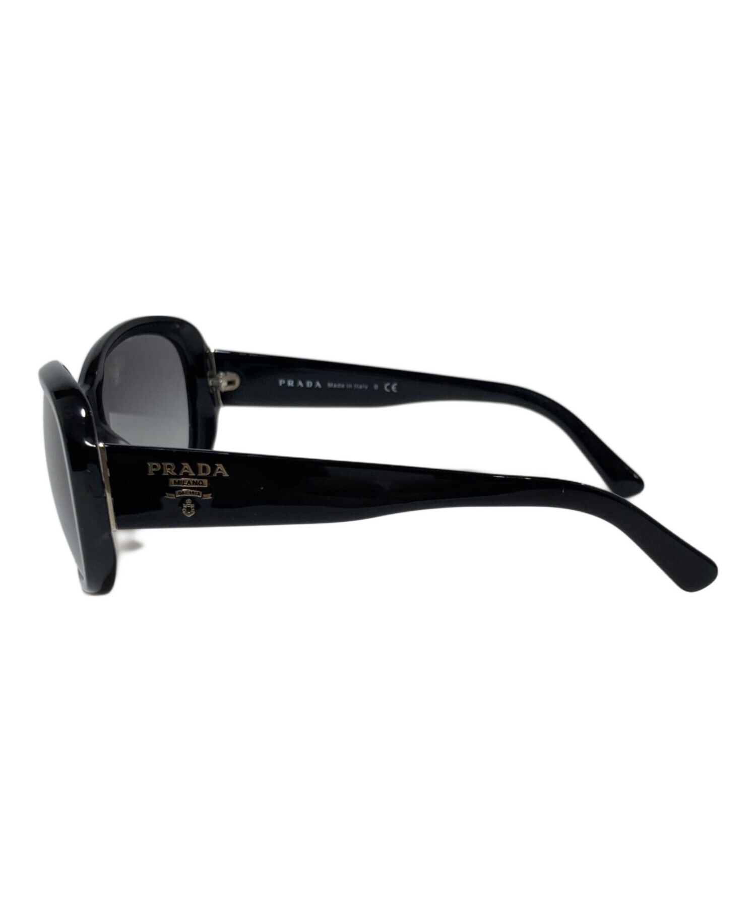 ★Yukkusu★ PRADA サングラス 黒 中古・古着通販】PRADA (プラダ) サングラス ブラック サイズ:58