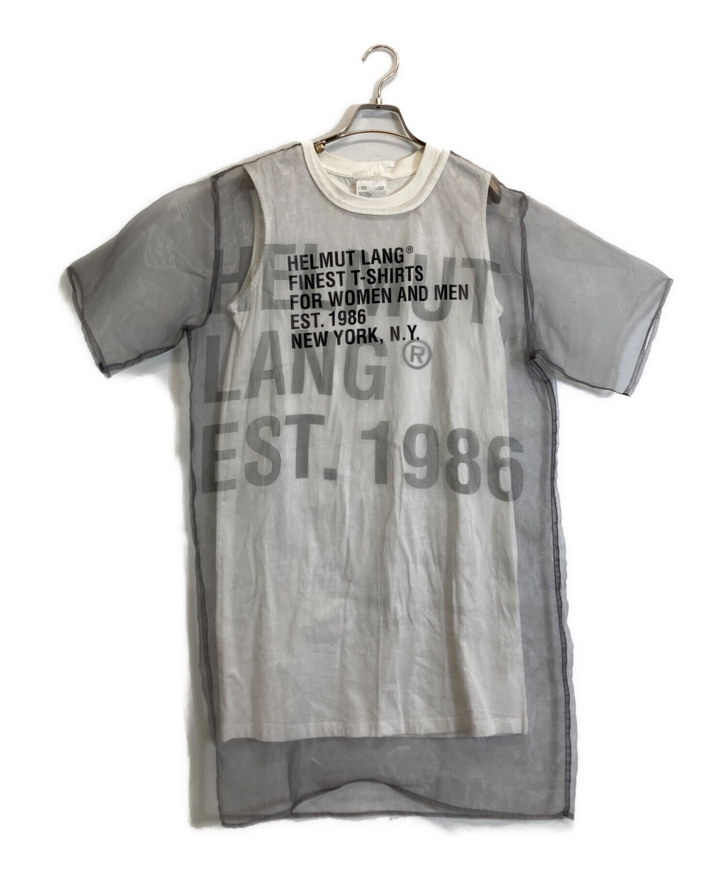 中古・古着通販】HELMUT LANG (ヘルムートラング) ロングTシャツ 