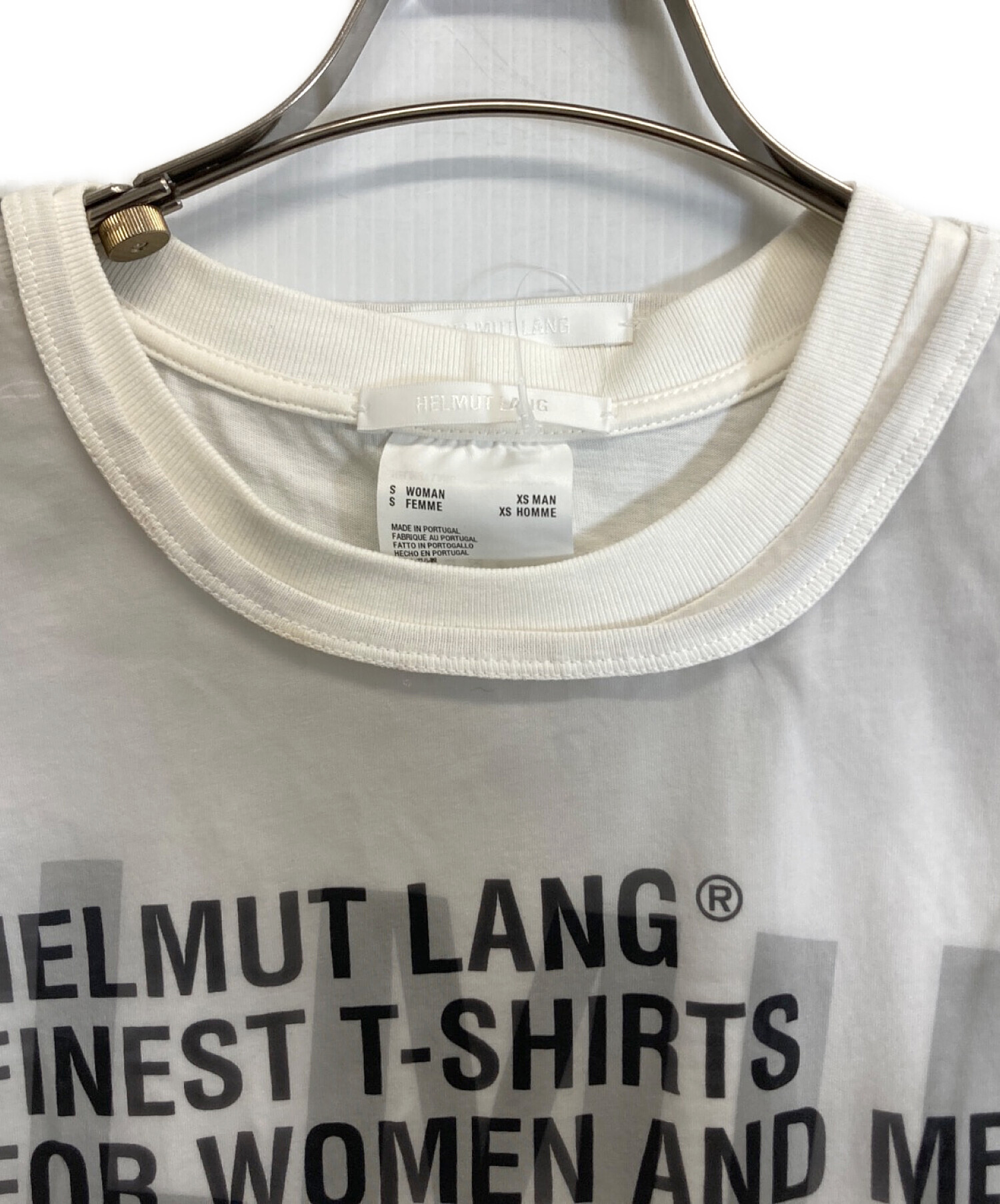 中古・古着通販】HELMUT LANG (ヘルムートラング) ロングTシャツ 