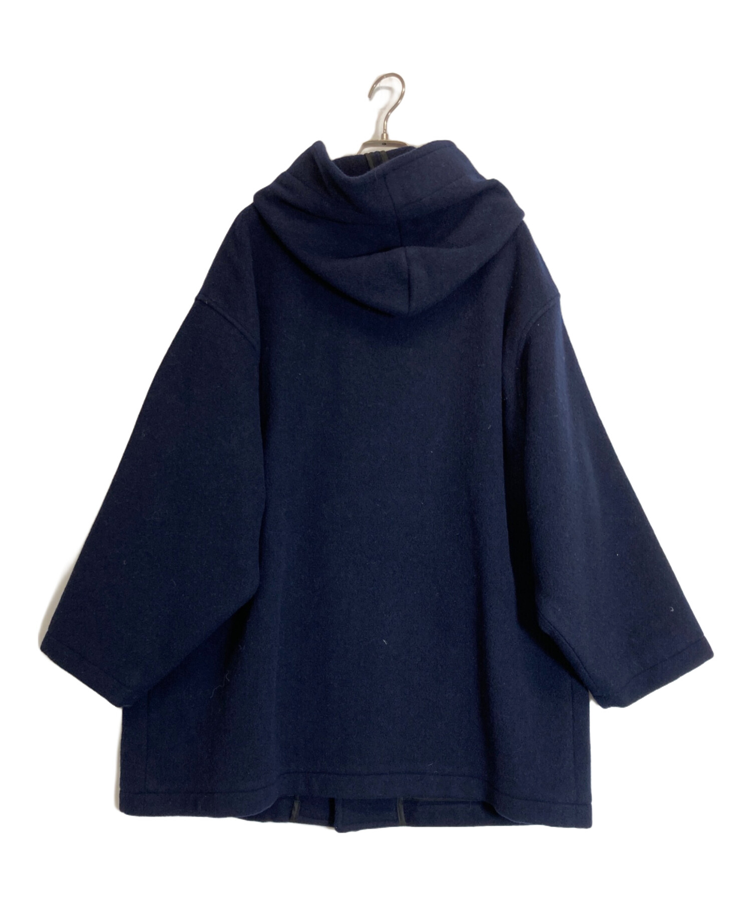 【美品】 ダントン DANTON フーデット ハーフコート 38 ネイビー ♪ 中古・古着通販】DANTON (ダントン) フードハーフコート ネイビー