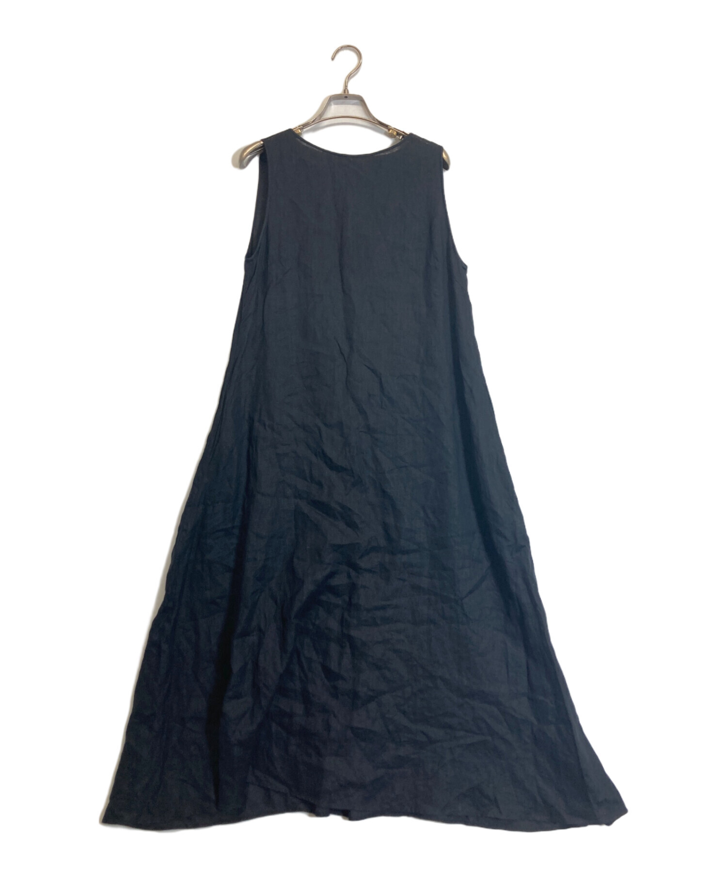 ■ナゴンスタンス nagonstans ■longノースリーブワンピ (M) 中古・古着通販】nagonstans (ナゴンスタンス) リネンノースリーブ