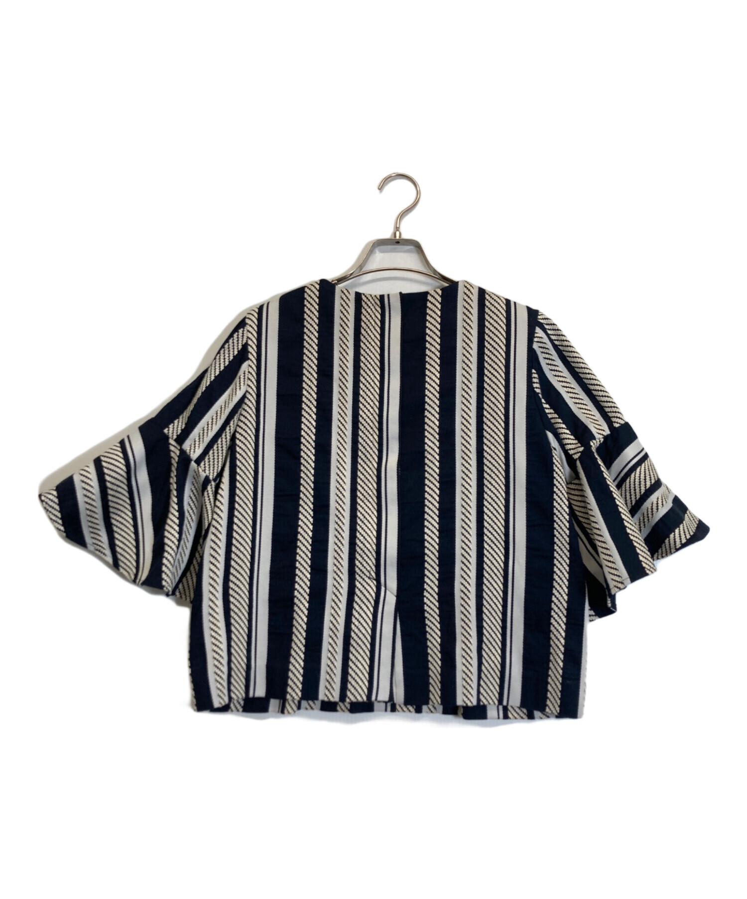 中古・古着通販】ADORE (アドーア) ブラウス ネイビー サイズ:38 