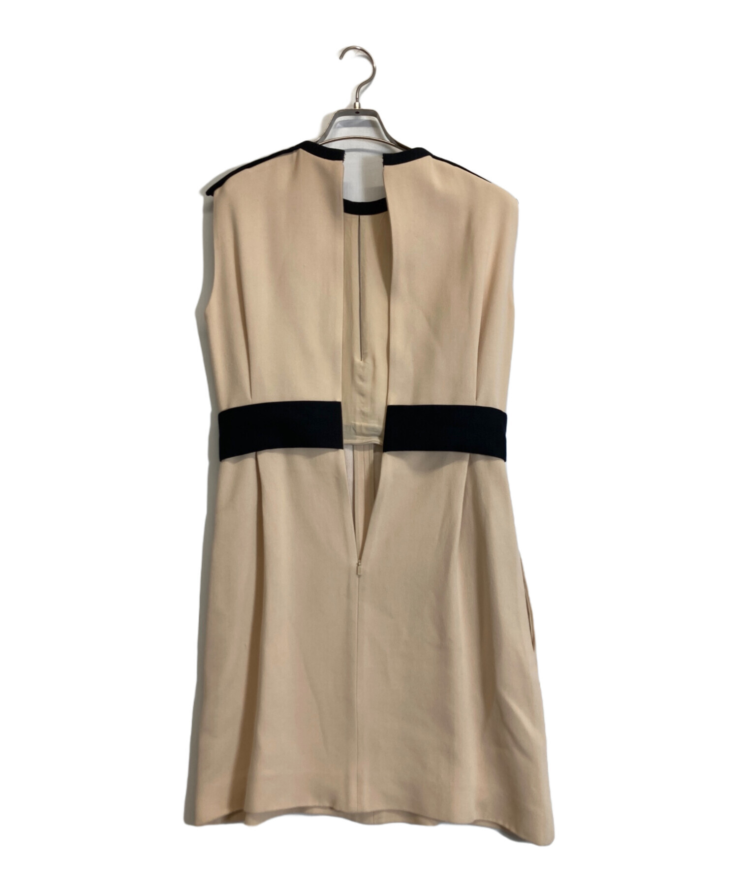 中古・古着通販】Chloe (クロエ) ノースリーブワンピース ベージュ