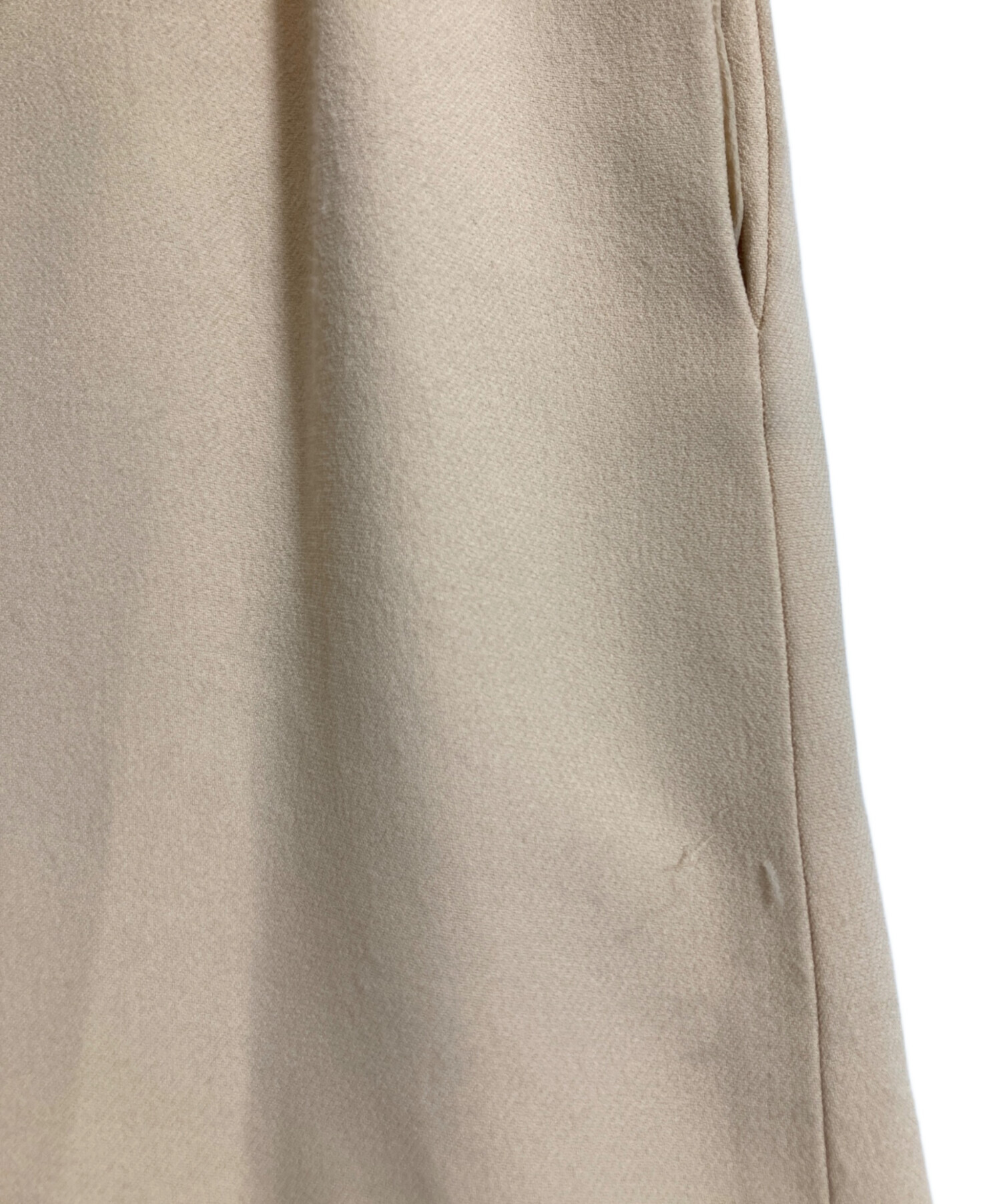 中古・古着通販】Chloe (クロエ) ノースリーブワンピース ベージュ
