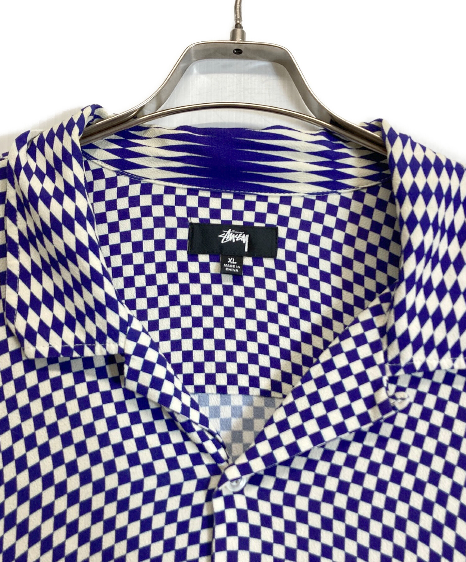 中古・古着通販】stussy (ステューシー) Psychedelic Check Shirt