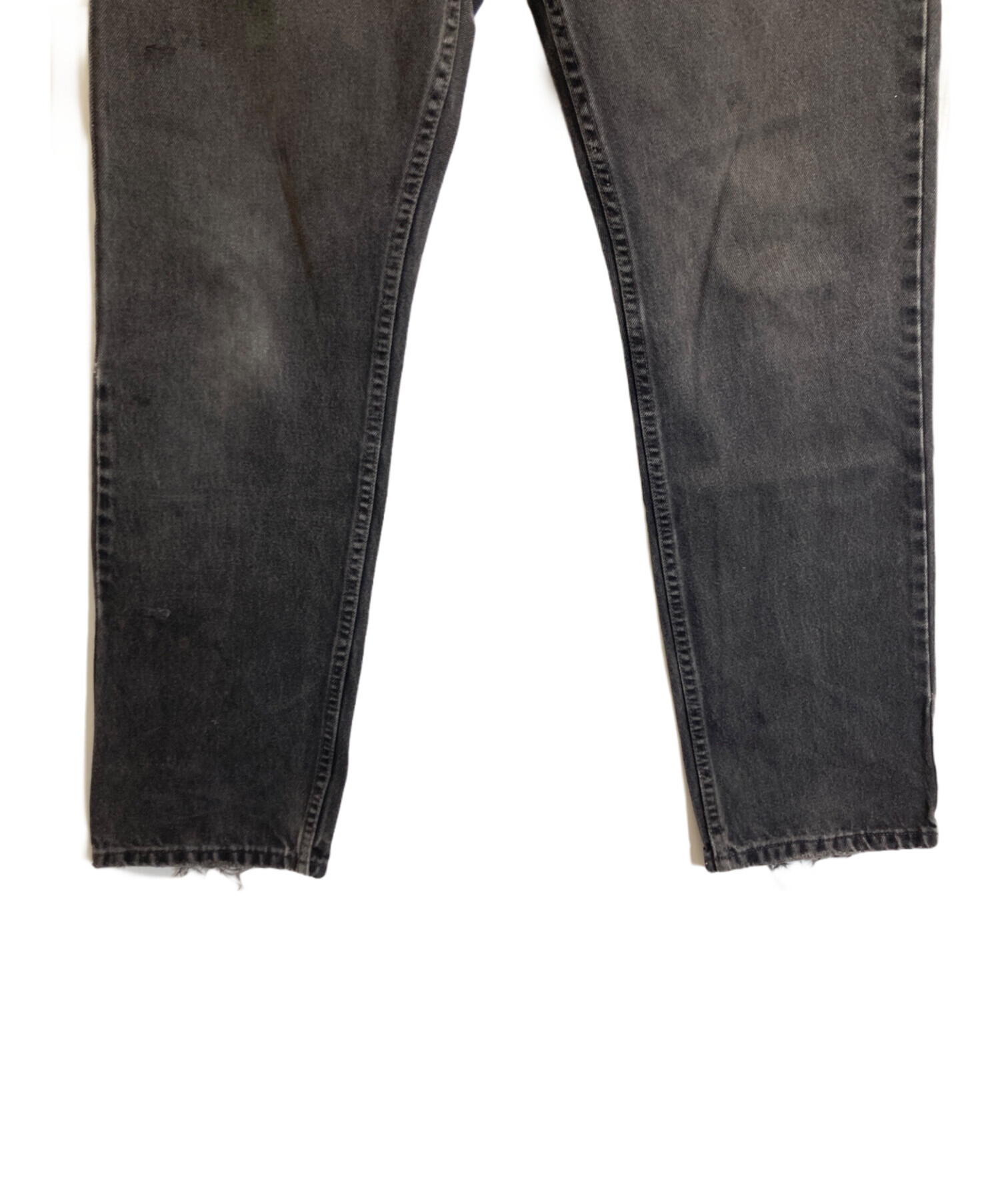 中古・古着通販】LEVI'S (リーバイス) デニムパンツ ブラック サイズ