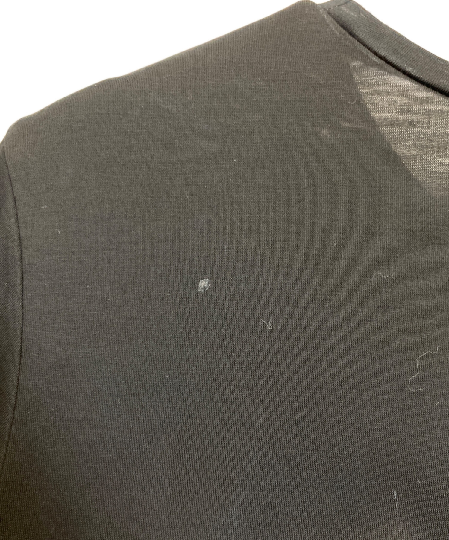 中古・古着通販】yori (ヨリ) フレアギャザーカットソー ブラック