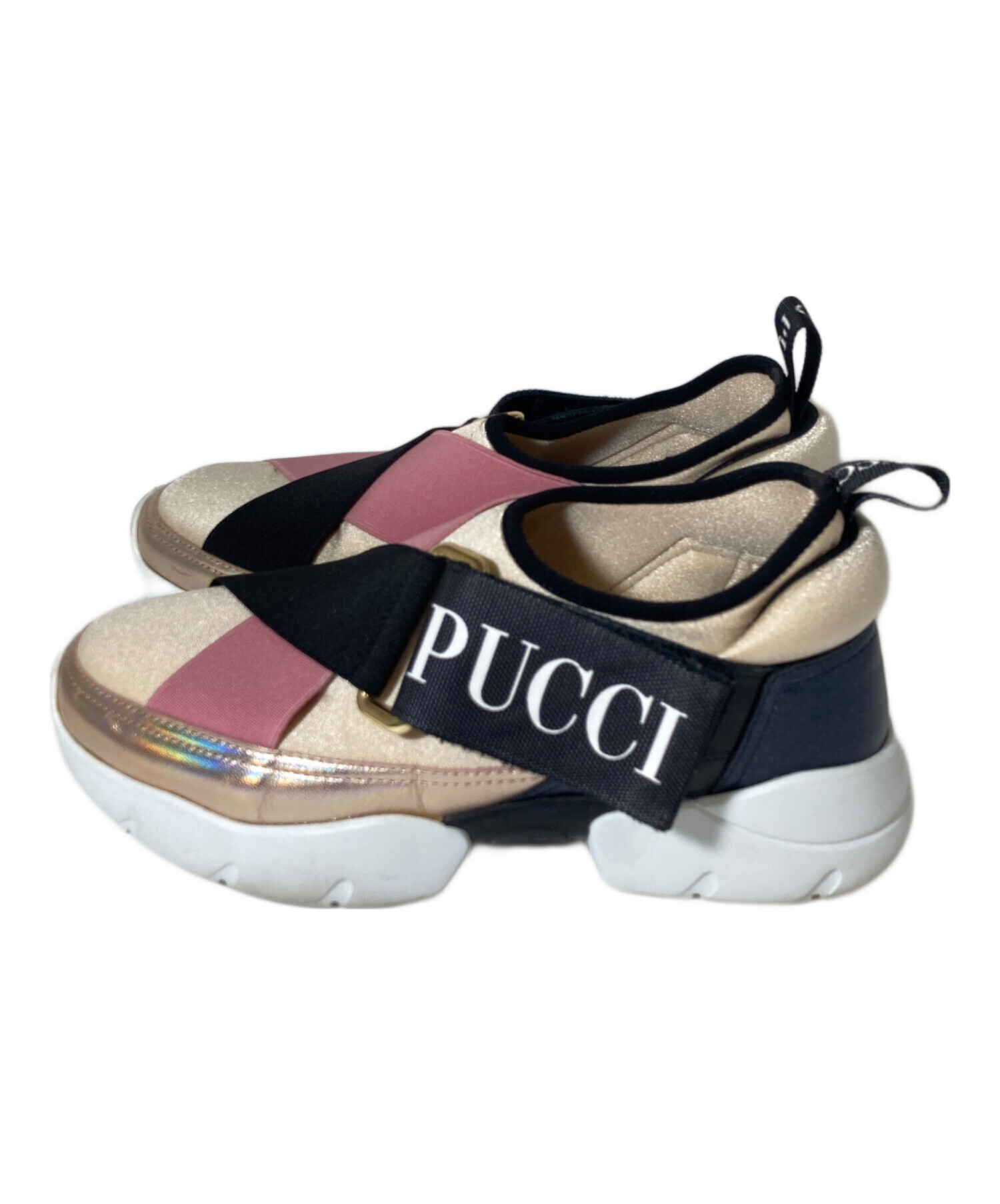中古・古着通販】Emilio Pucci (エミリオ プッチ) スニーカー ベージュ 