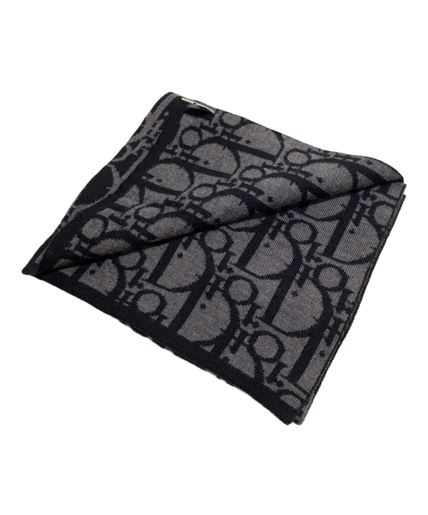 【未使用】Christian Dior/クリスチャンディオール/ウールマフラー 中古・古着通販】Christian Dior (クリスチャン ディオール) ウール