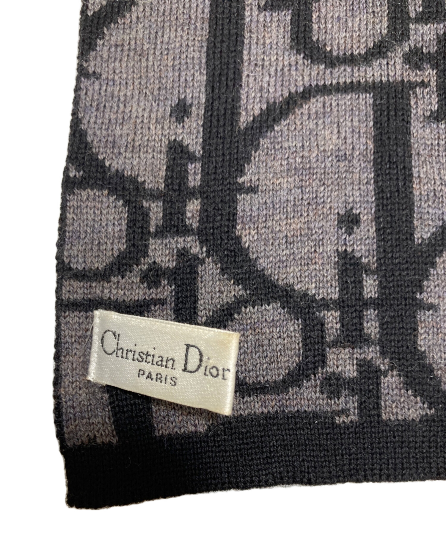 【未使用】Christian Dior/クリスチャンディオール/ウールマフラー 中古・古着通販】Christian Dior (クリスチャン ディオール) ウール
