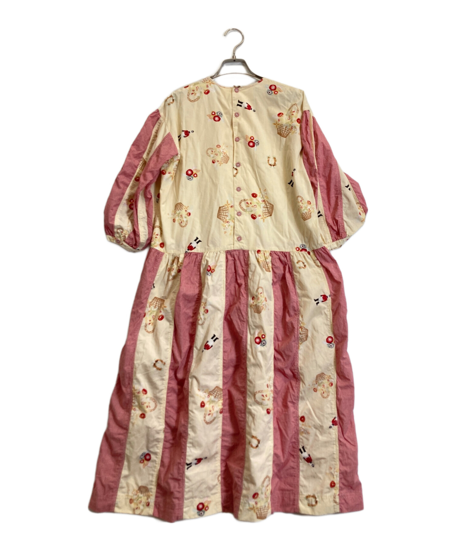 ピンクハウス桜ワンピース中古 中古・古着通販】PINK HOUSE (ピンクハウス) ワンピース グレー サイズ