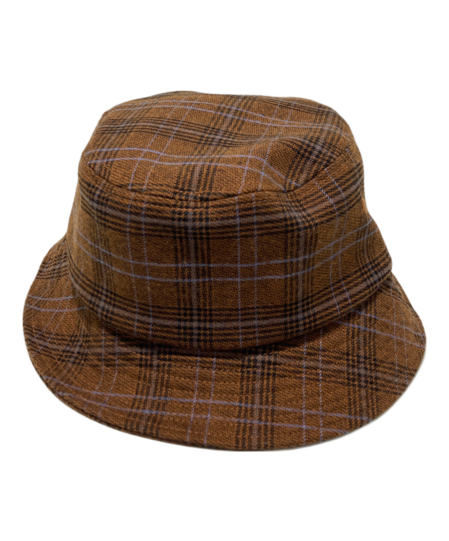Stussy チェック柄 キャップ ブラウン 中古・古着通販】stussy (ステューシー) チェックハット ブラウン
