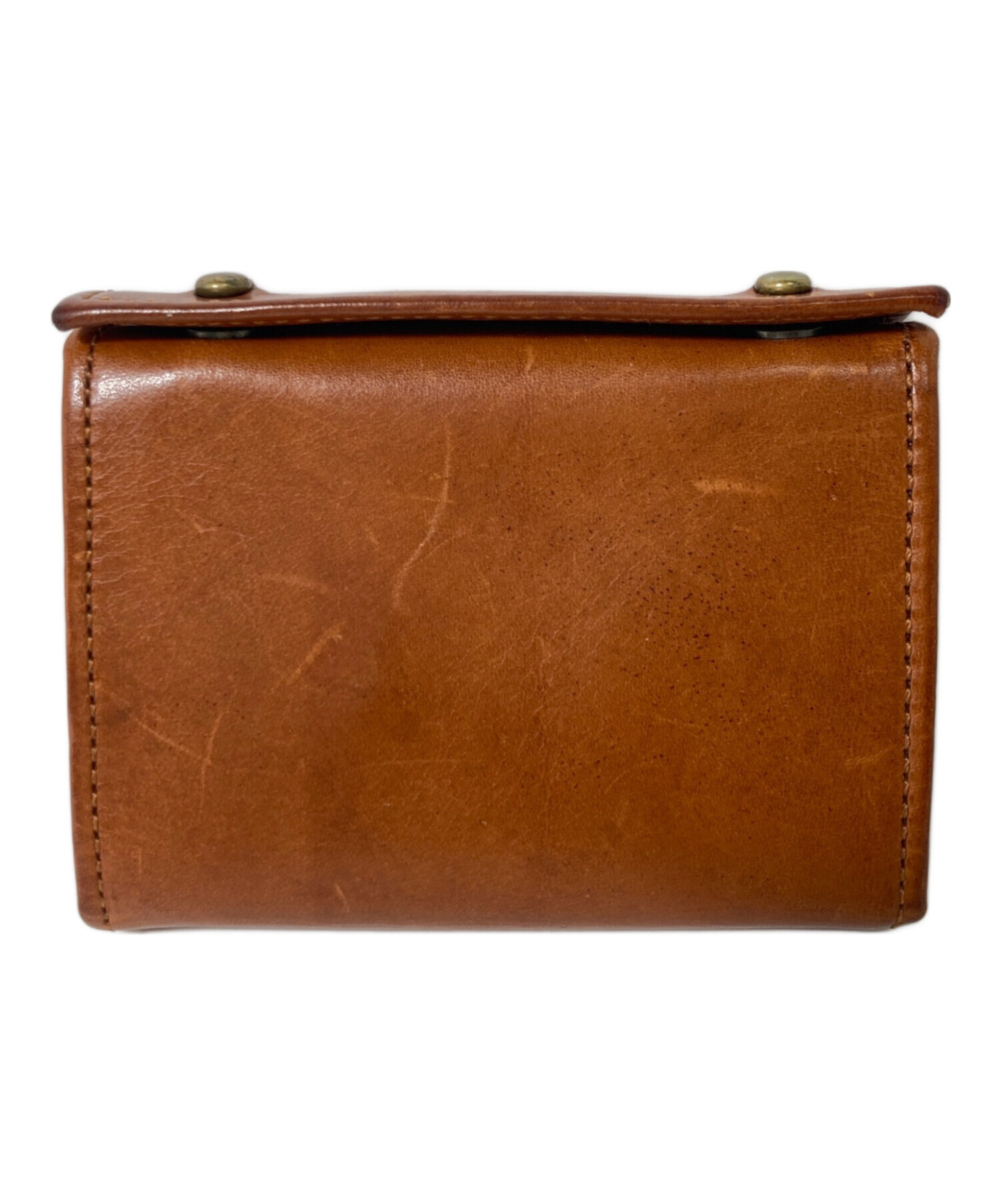 中古・古着通販】m+ (エムピウ) 財布 ブラウン｜ブランド・古着通販