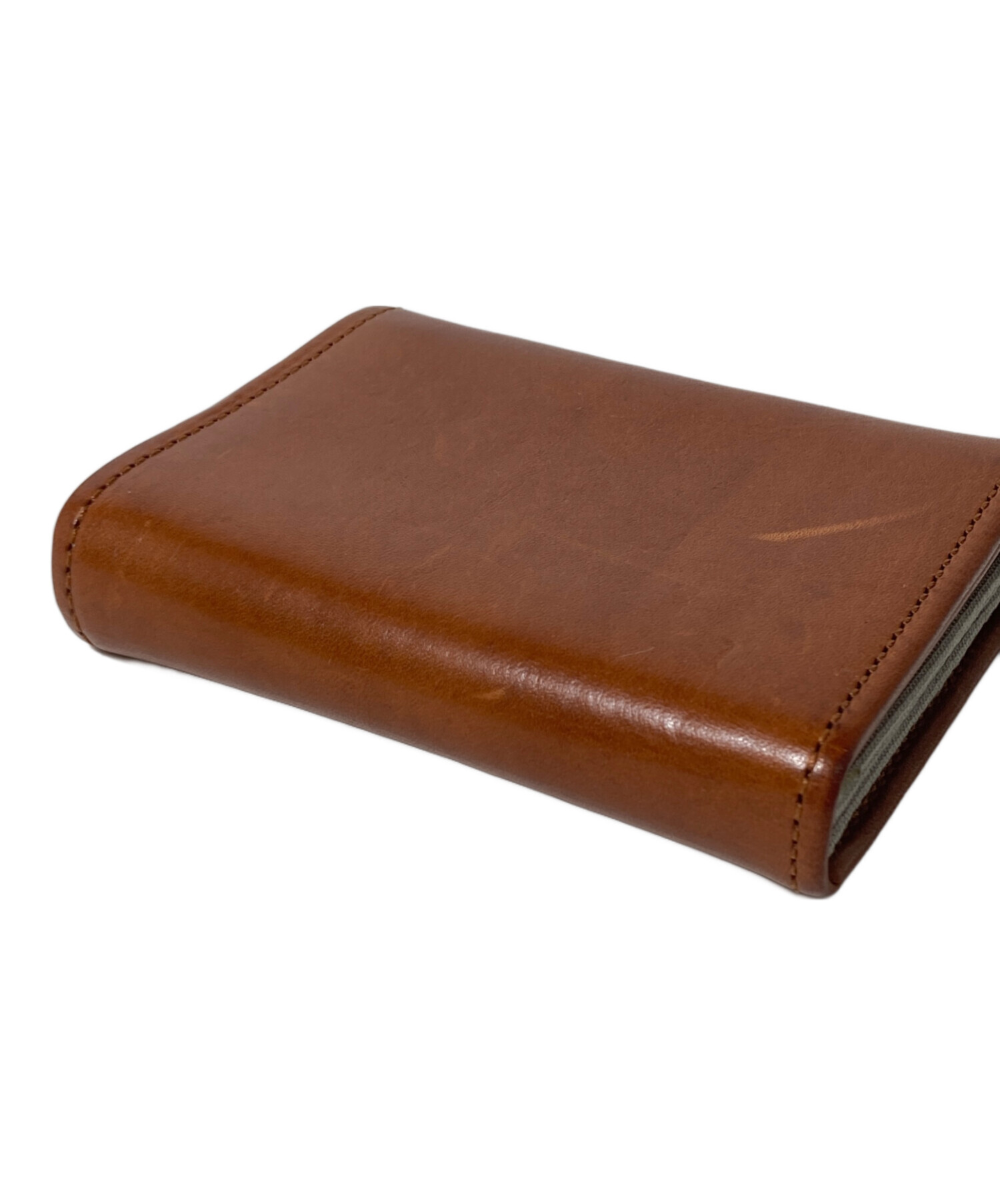 中古・古着通販】m+ (エムピウ) 財布 ブラウン｜ブランド・古着通販