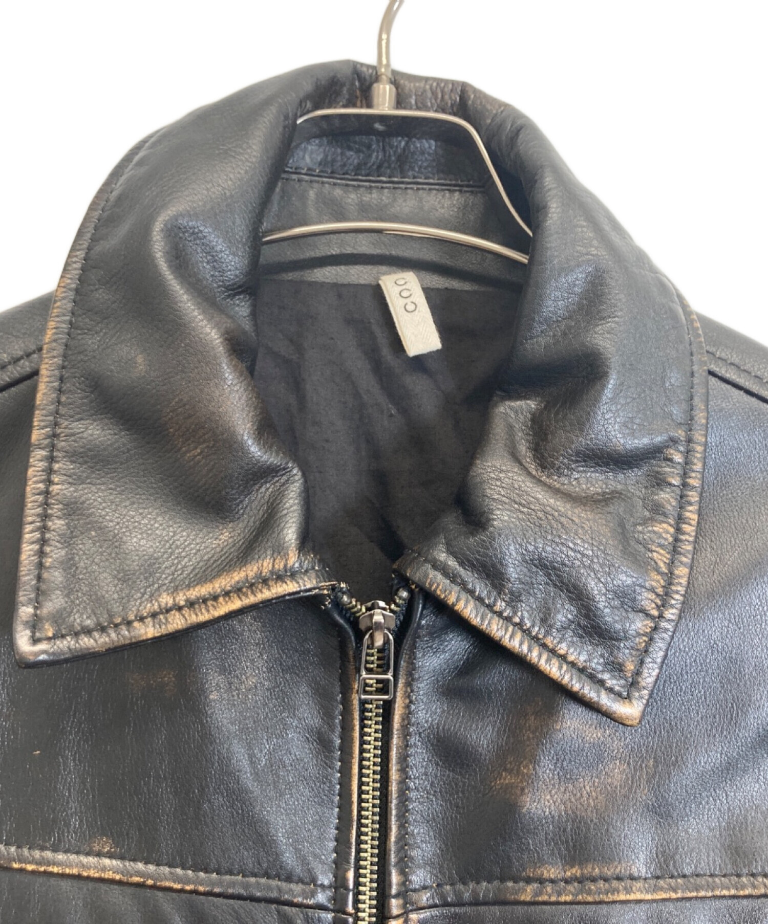 中古・古着通販】ccu (シーシーユー) WILL ZIP JACKET ブラック サイズ