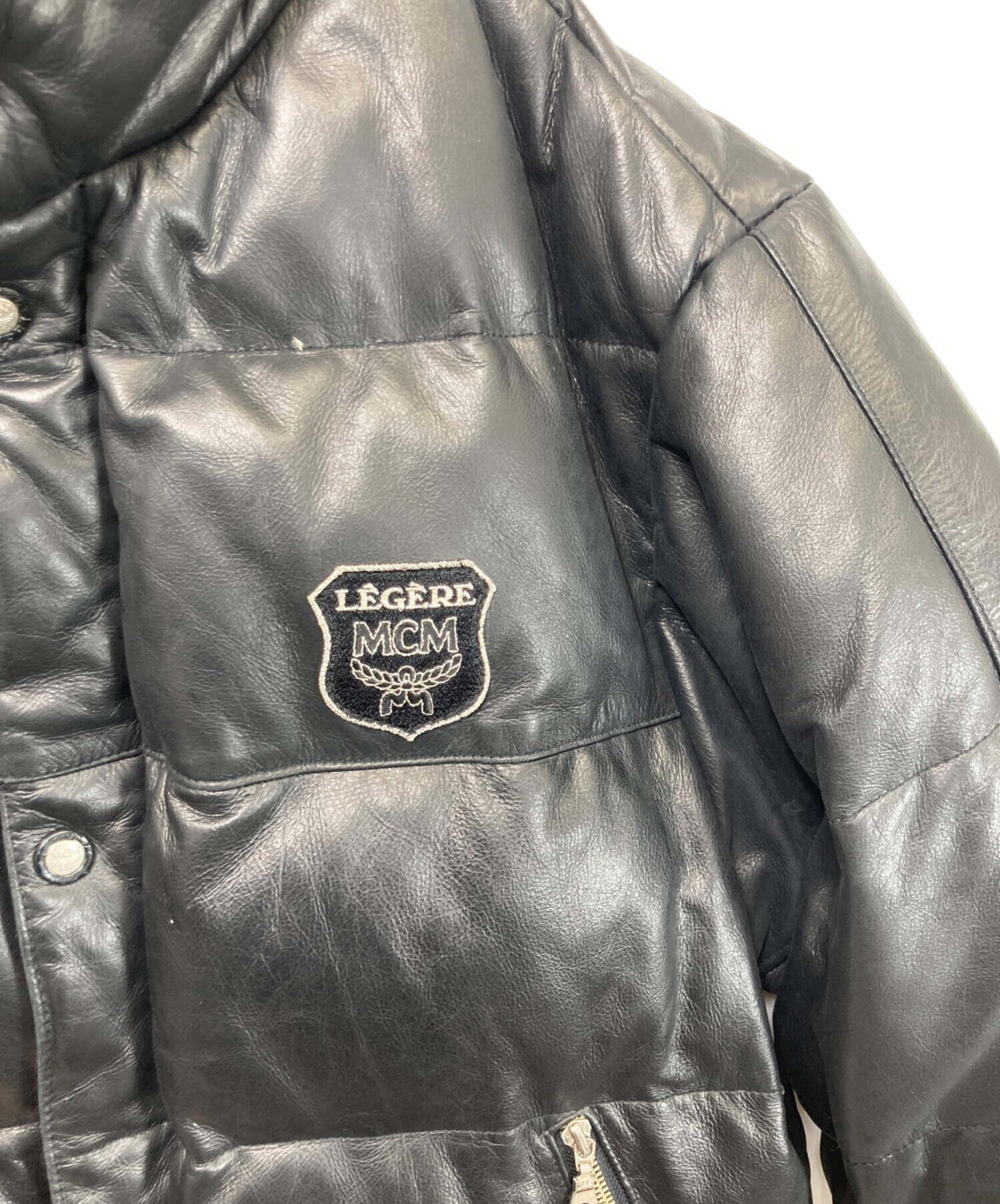 中古・古着通販】MCM (エムシーエム) ダウンジャケット ブラック 