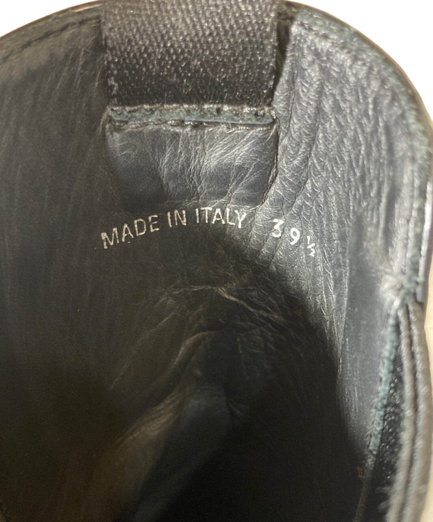 中古・古着通販】PRADA (プラダ) モノリスチェルシーブーツ ブラック