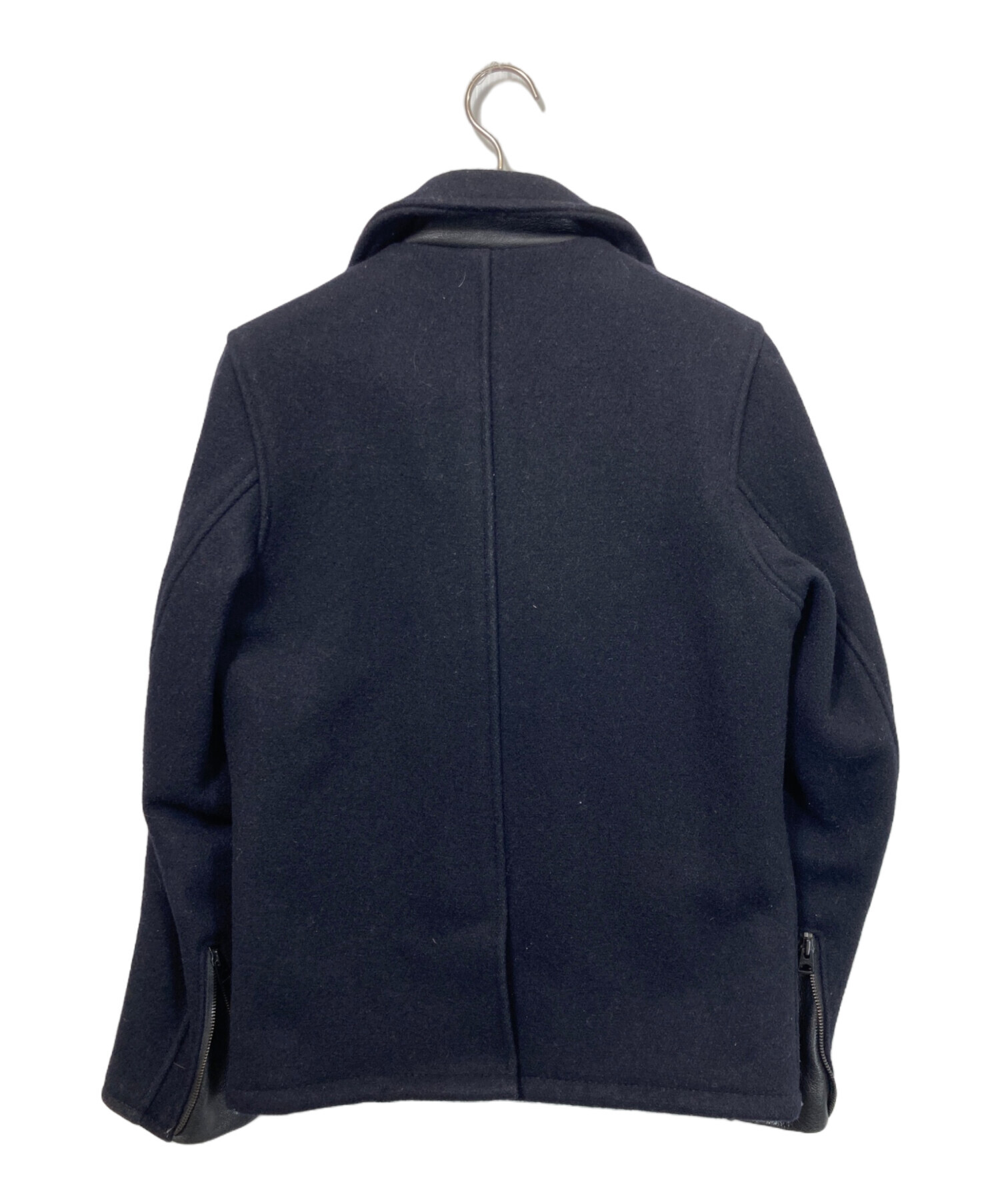 schott ショット　ライダースジャケット　メルトン　38 中古・古着通販】Schott (ショット) メルトンライダースジャケット