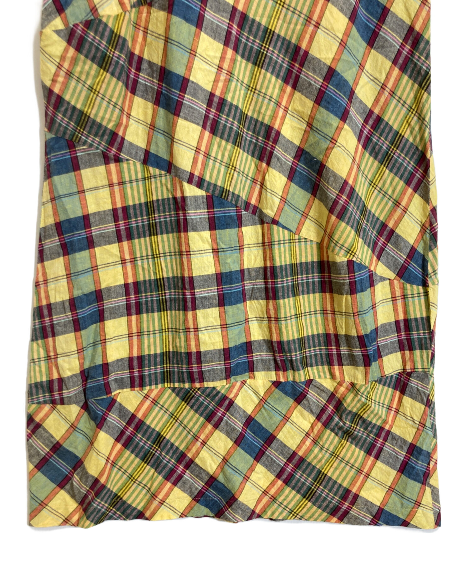 COMME des GARÇONS チェック柄ノースリーブワンピース 【公式通販】