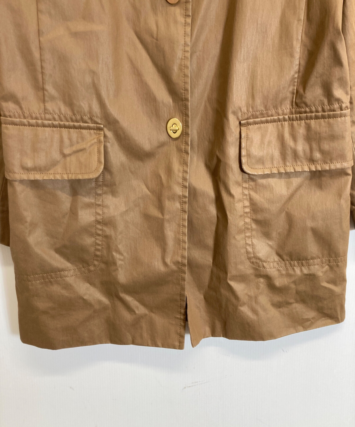 中古・古着通販】COACH (コーチ) ターンロックステンカラーコート