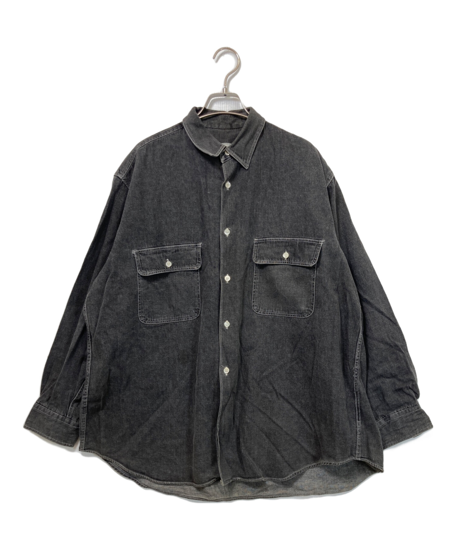 COMME des GARCONS コムデギャルソン デニム 長袖 シャツ 中古・古着通販】COMME des GARCONS HOMME (コムデギャルソン オム