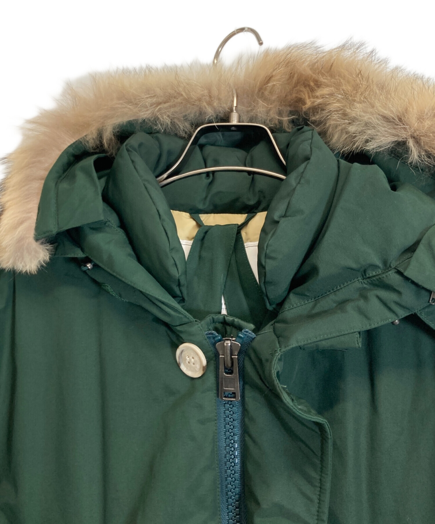 中古・古着通販】WOOLRICH (ウールリッチ) ダウンジャケット グリーン