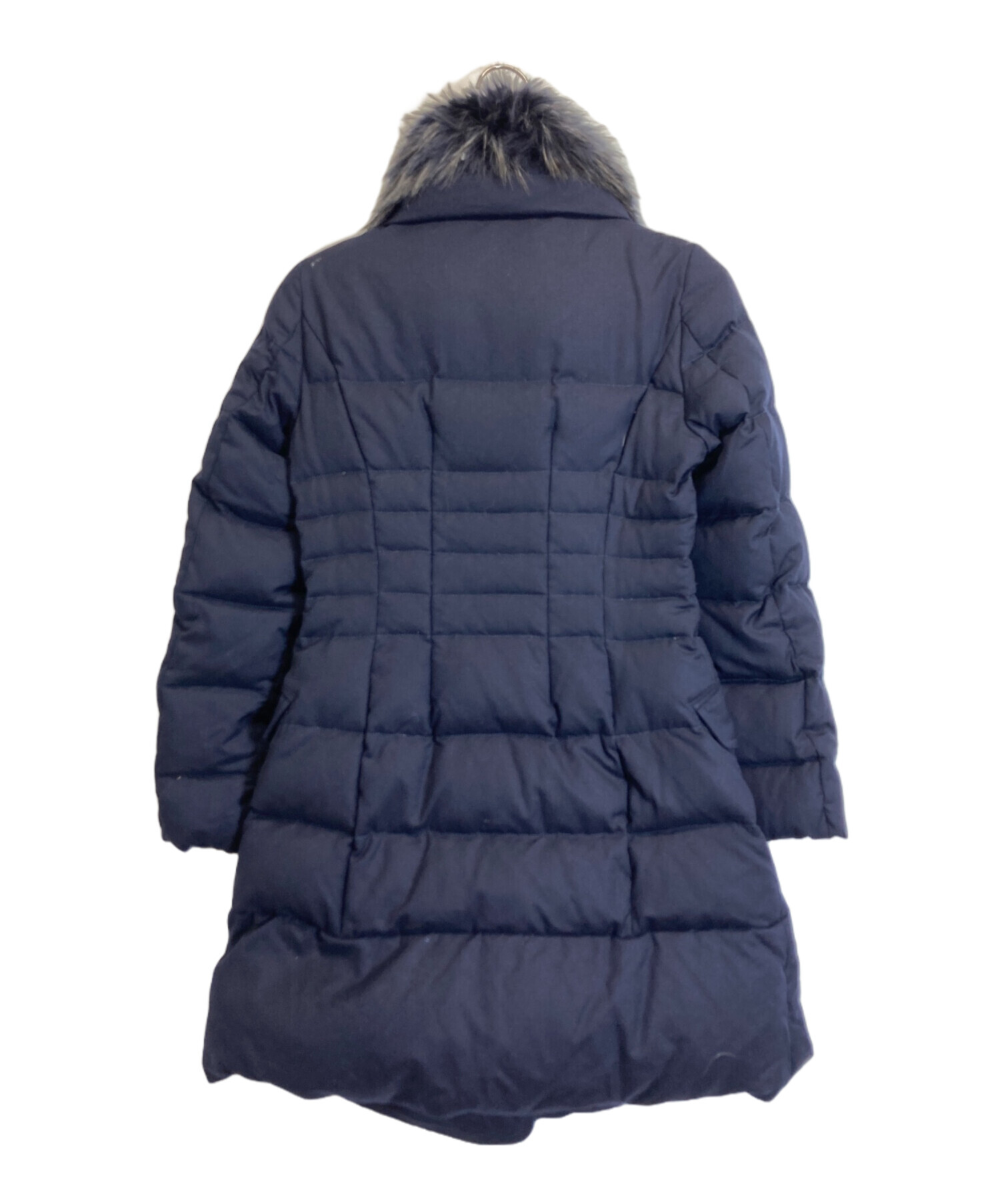 中古・古着通販】HETREGO (エトレゴ) ダウンコート ネイビー サイズ:40