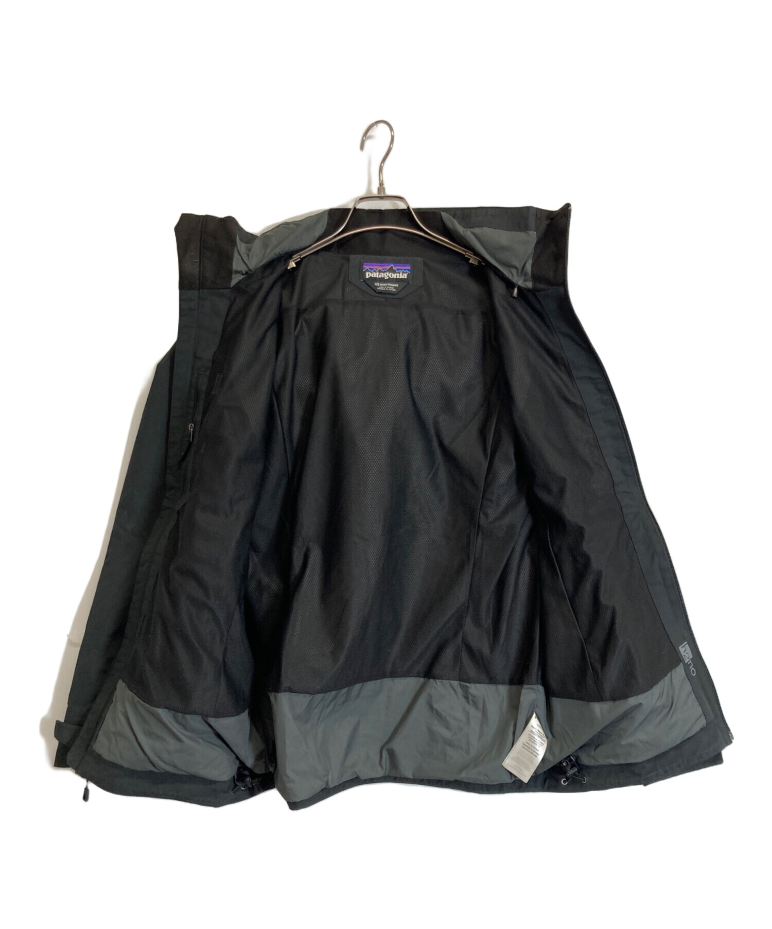 パタゴニア ウインドスイープジャケットXS ブラック 中古・古着通販】Patagonia (パタゴニア) windsweep jacket ブラック