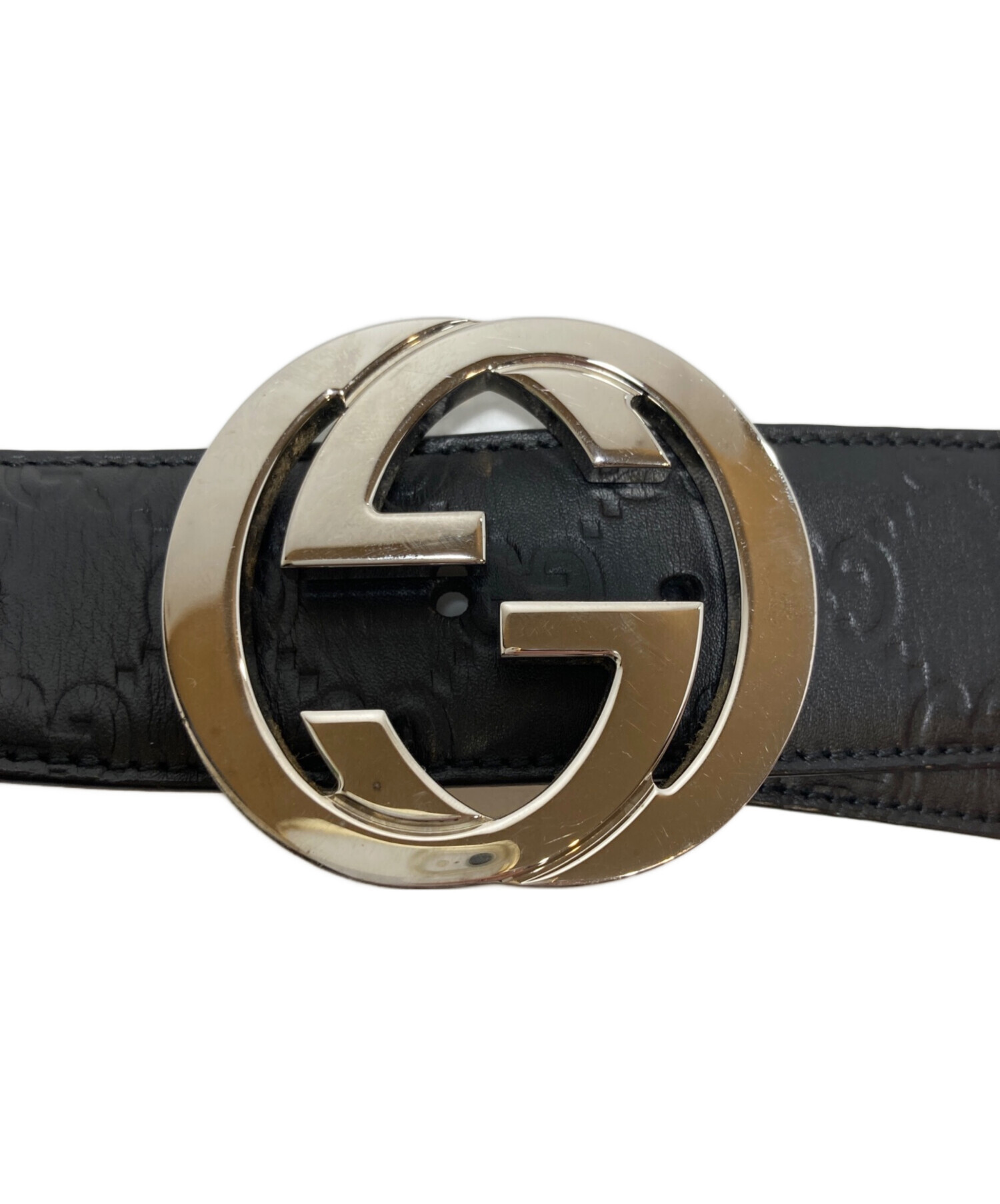中古・古着通販】GUCCI (グッチ) ベルト ブラック｜ブランド・古着通販
