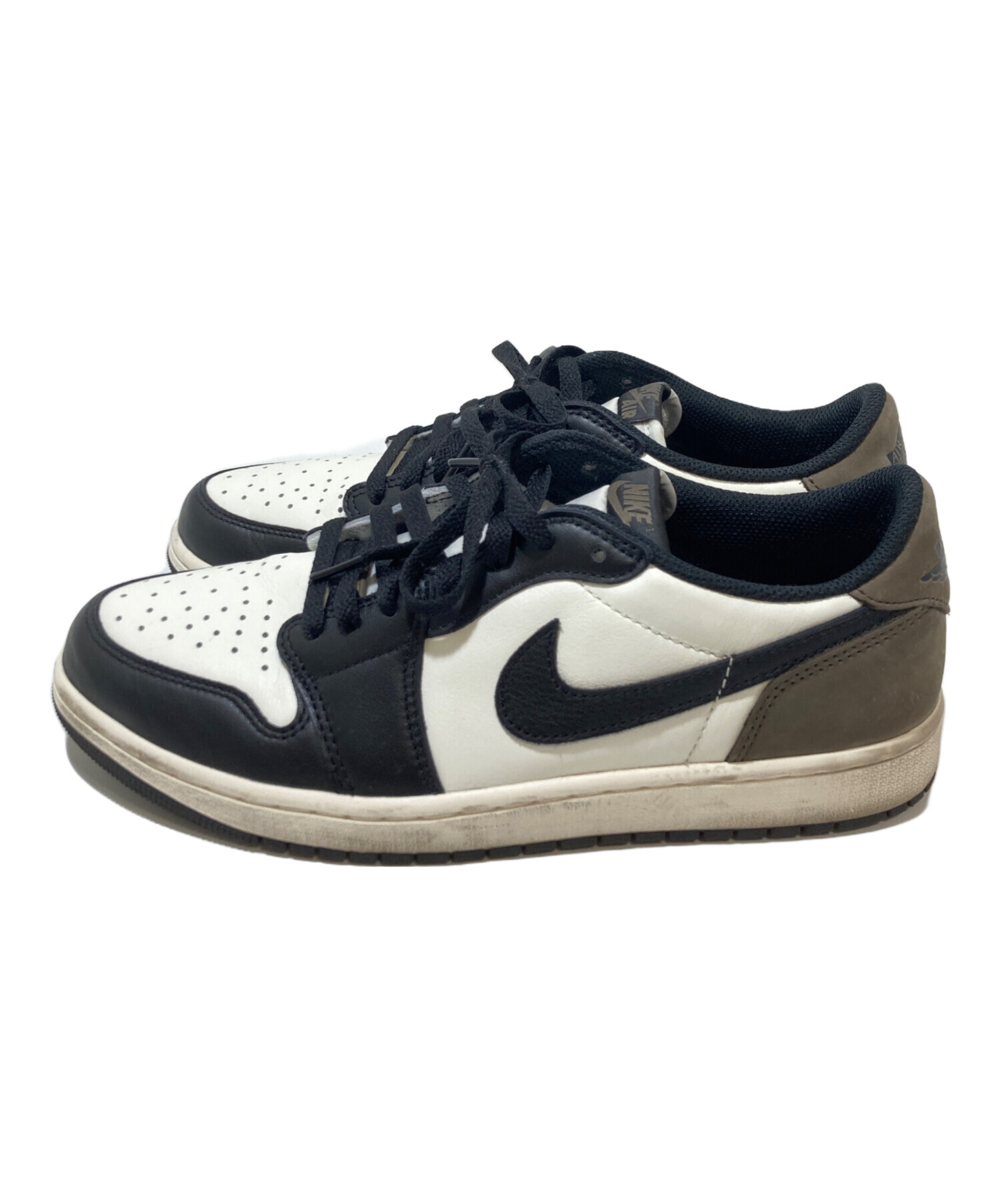 中古・古着通販】NIKE (ナイキ) スニーカー ブラック×ホワイト サイズ 