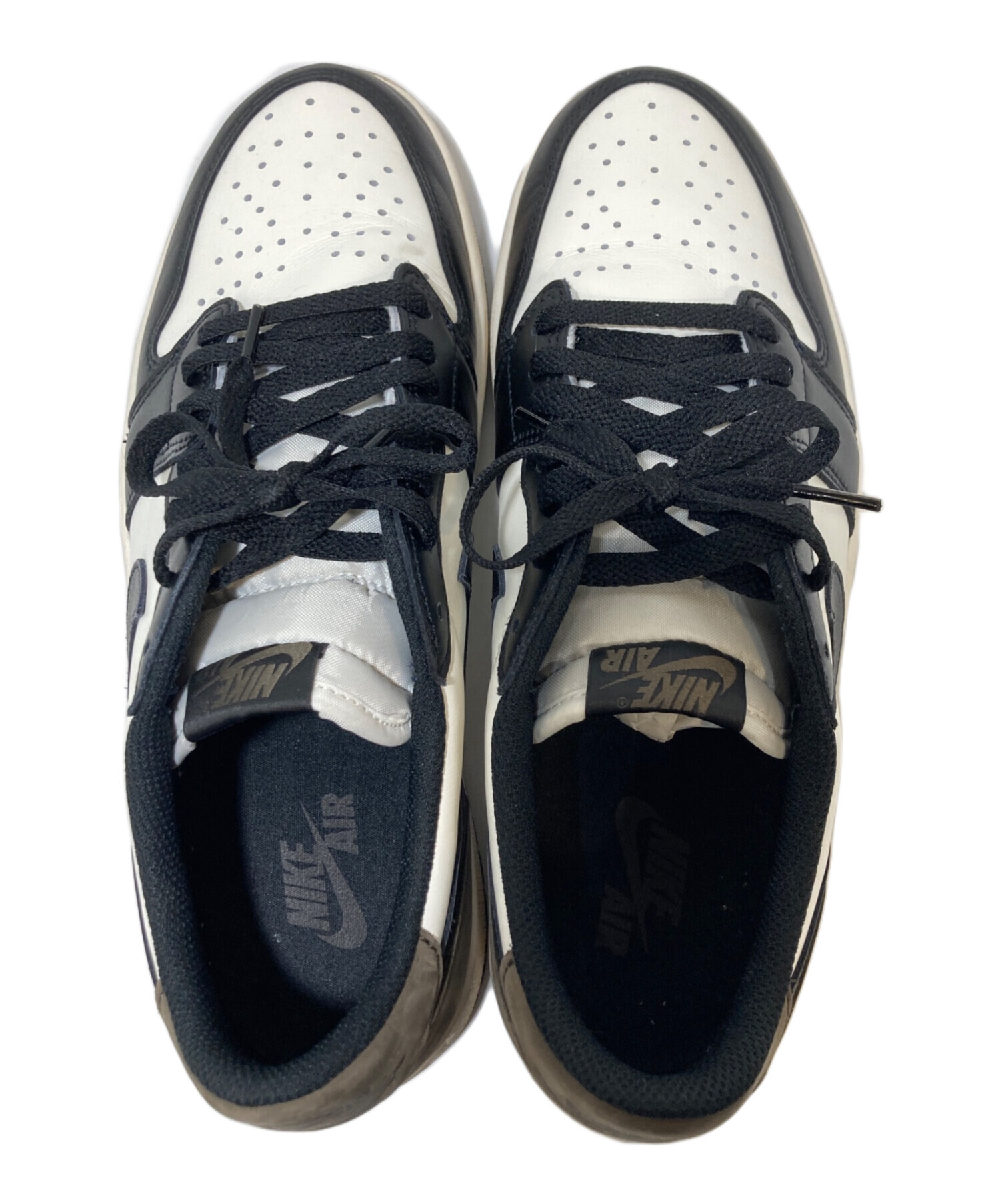 中古・古着通販】NIKE (ナイキ) スニーカー ブラック×ホワイト サイズ 