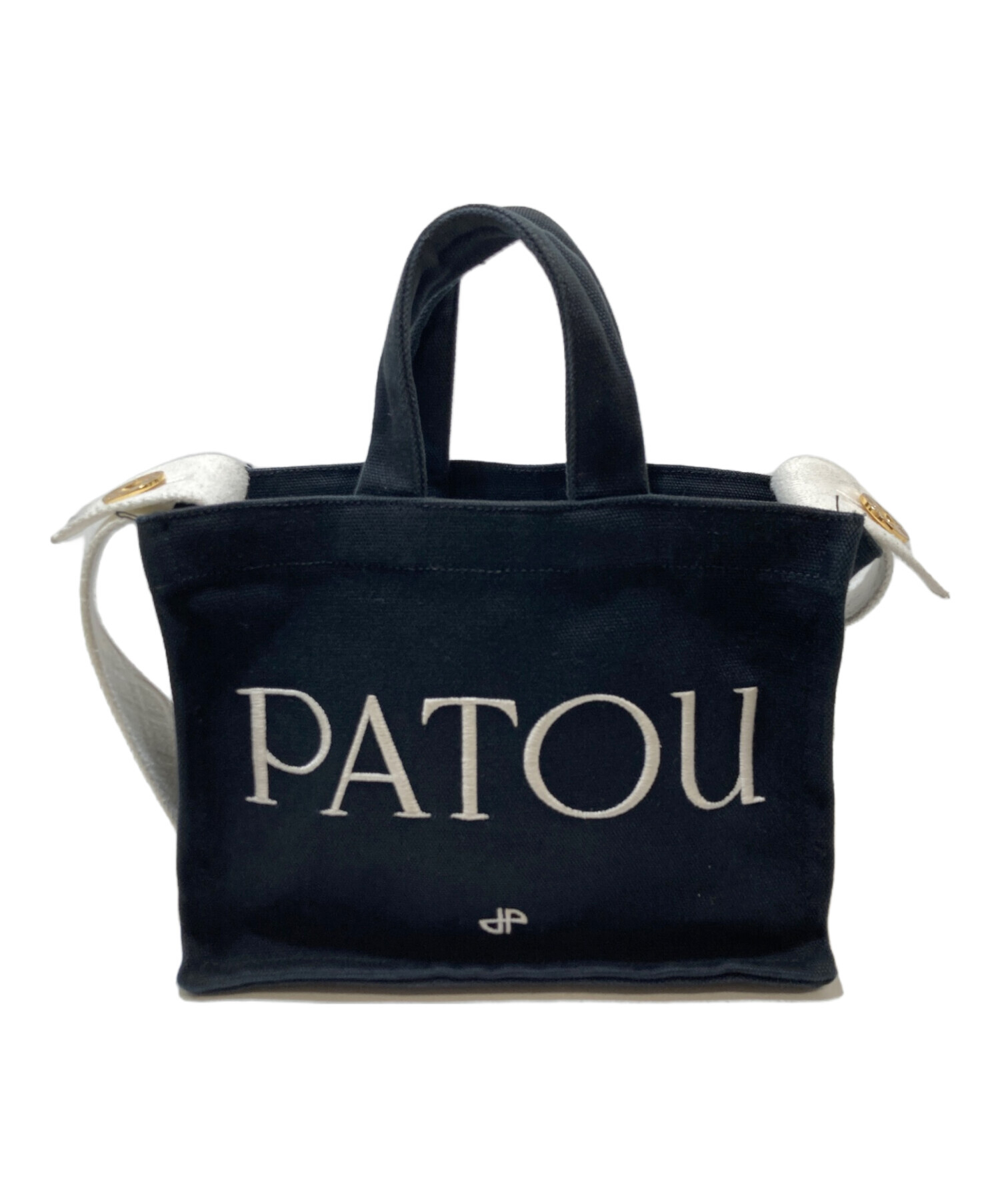 未使用　PATOU スマホショルダー　ブラック 中古・古着通販】Patou (パトゥ) ショルダーバッグ ブラック｜ブランド