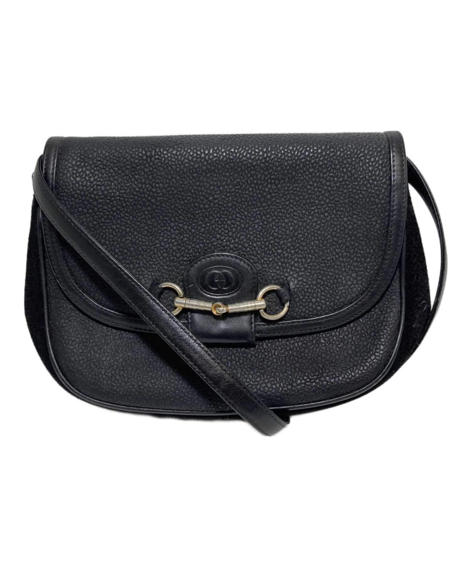 中古・古着通販】GUCCI (グッチ) ショルダーバッグ ブラック｜ブランド