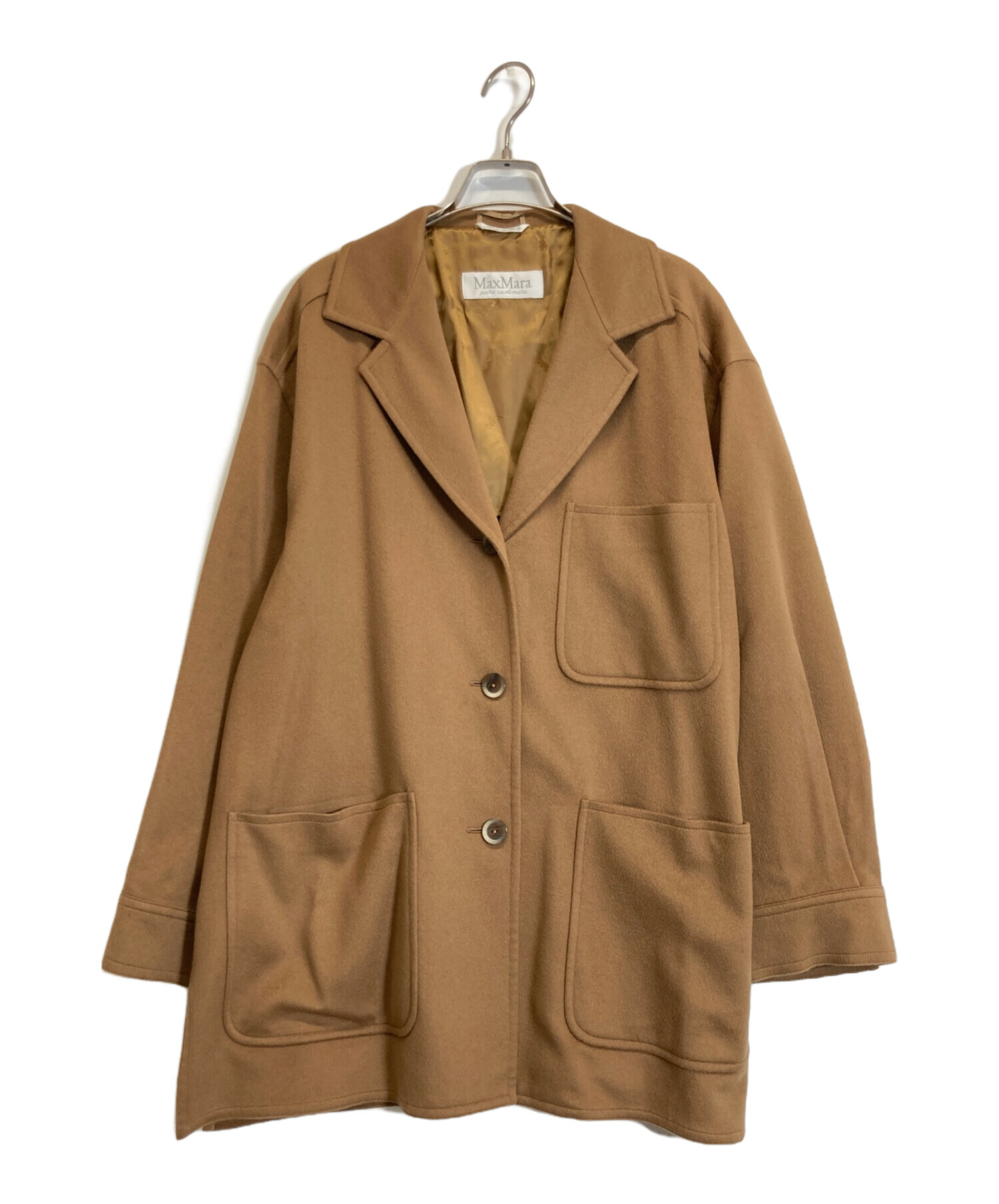 nmoy.　マックスマーラ　カシミヤ１００％　テーラードジャケット　３８ 中古・古着通販】MaxMara (マックスマーラ) カシミヤジャケット